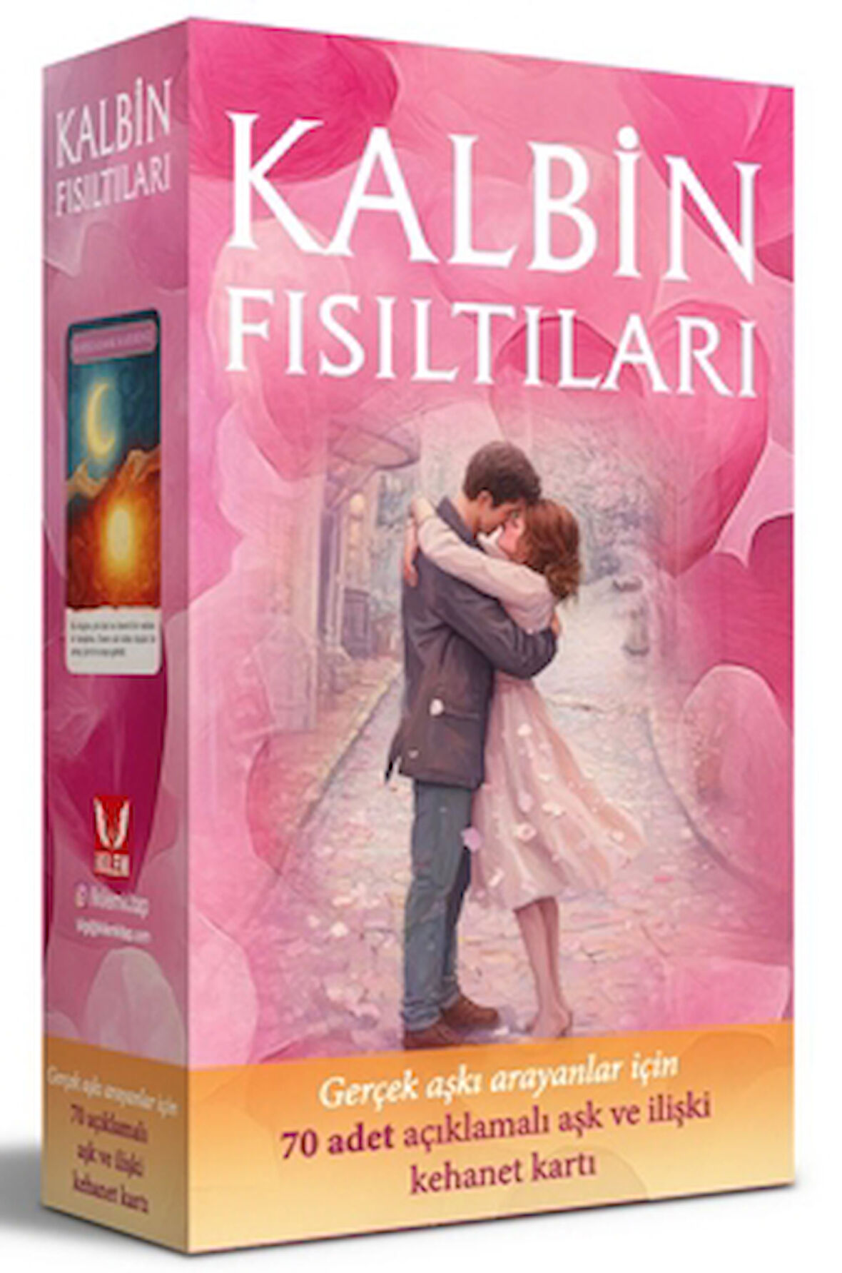 Kalbin Fısıltıları - Gerçek Aşkı Arayanlar için 70 Adet Açıklamalı Aşk ve İlişki Kehanet Kartı