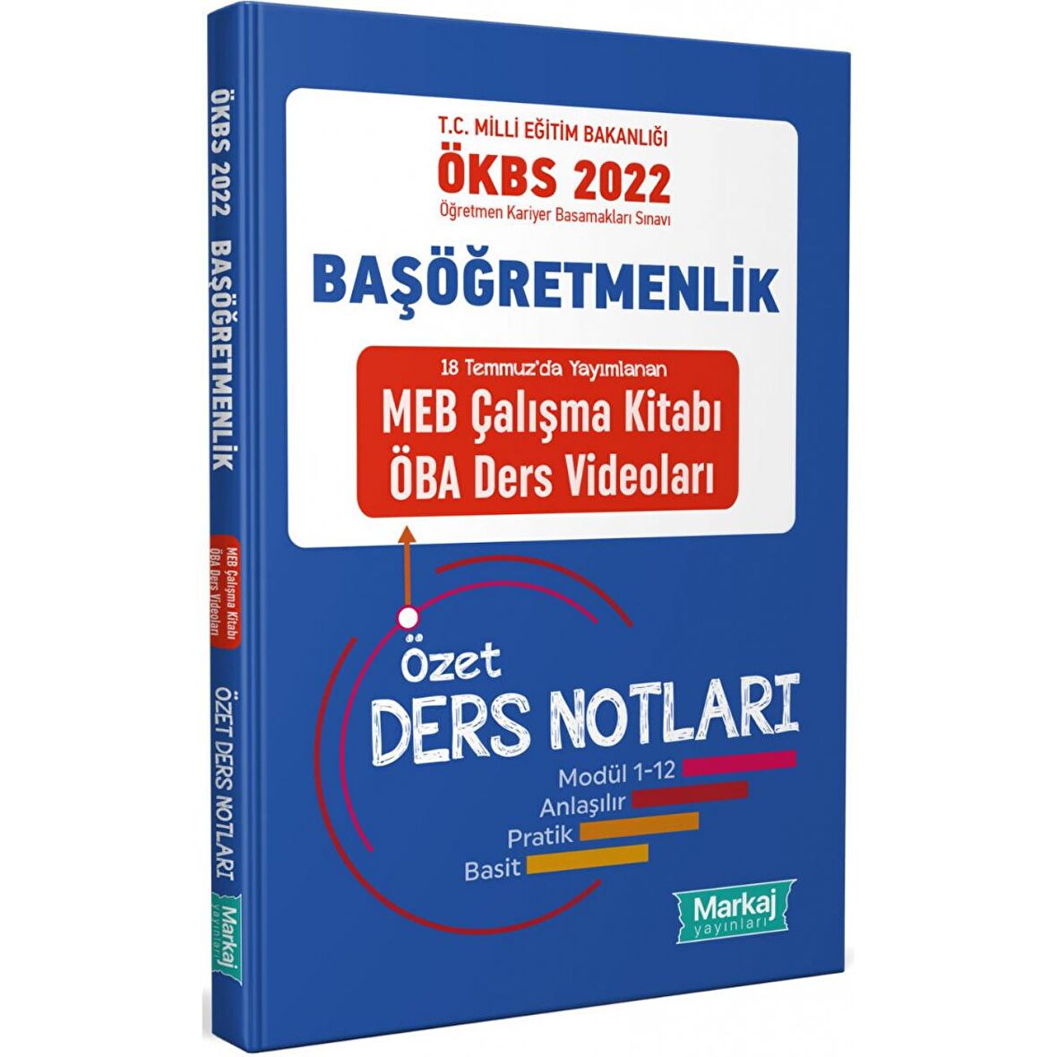 Başöğretmenlik MEB Çalışma Kitabı ÖBA Ders Videoları Özet Ders Notları