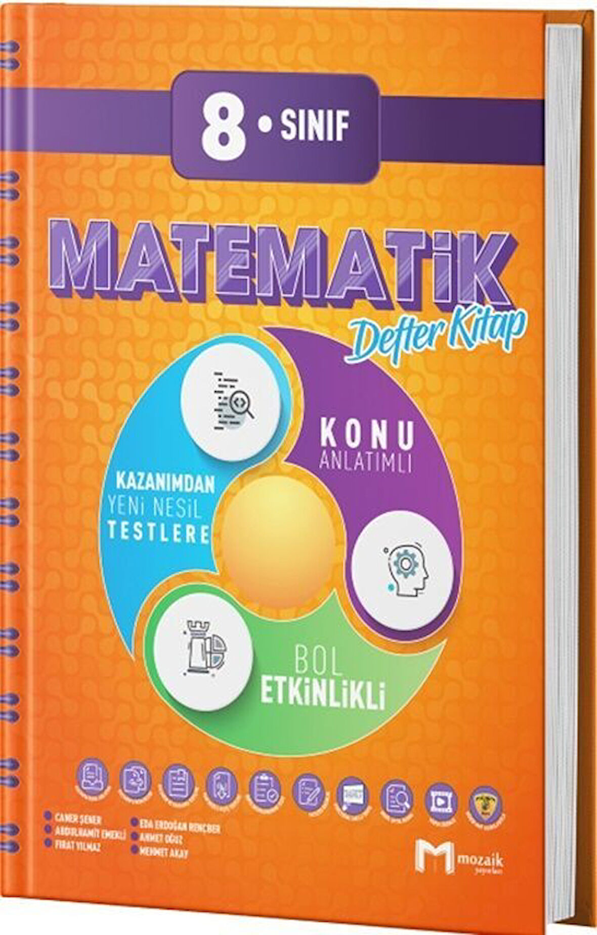 8. Sınıf Matematik Mozaik Defter Mozaik Yayınları
