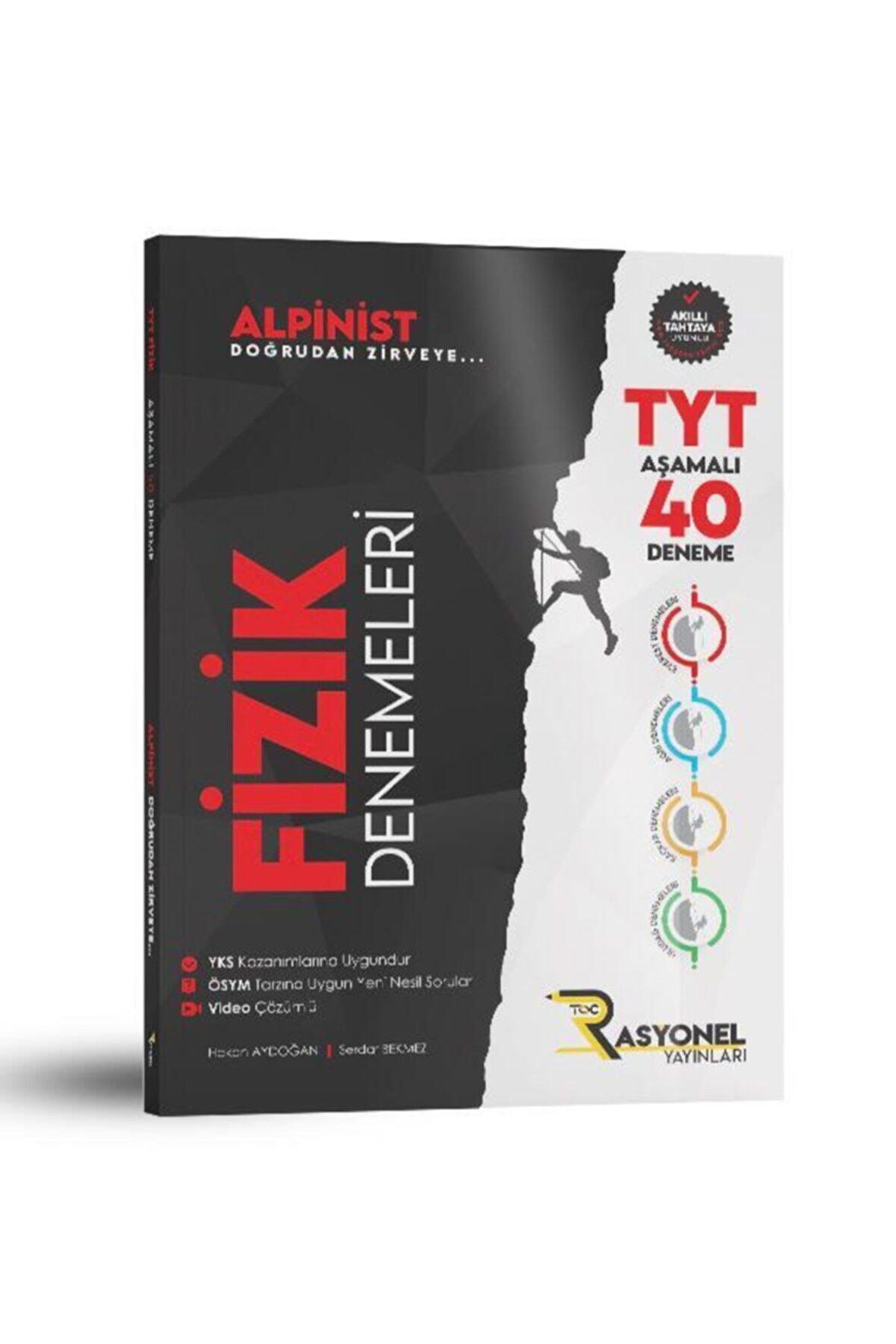 TYT Fizik Alpinist Aşamalı 40 Deneme Rasyonel Yayınları
