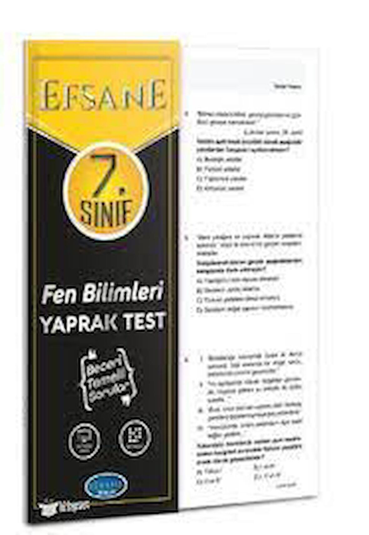 7.Sınıf Fen Bilimleri Yaprak Test Efsane Yayınları