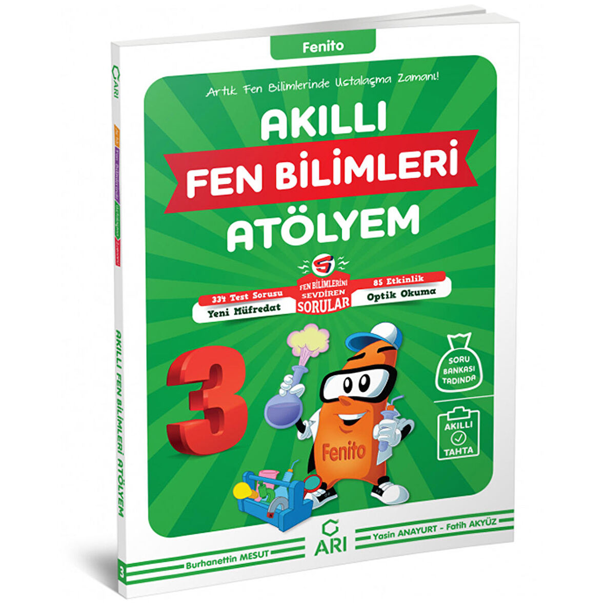 Arı Yayınları 3.Sınıf Akıllı Fen Bilgisi Atölyem