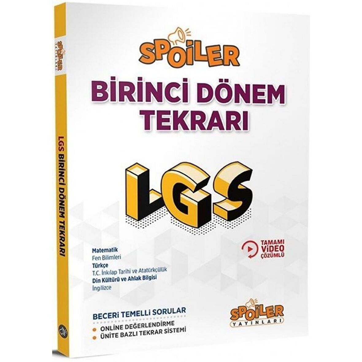 8. Sınıf Spoiler LGS 1. Dönem Tekrarı