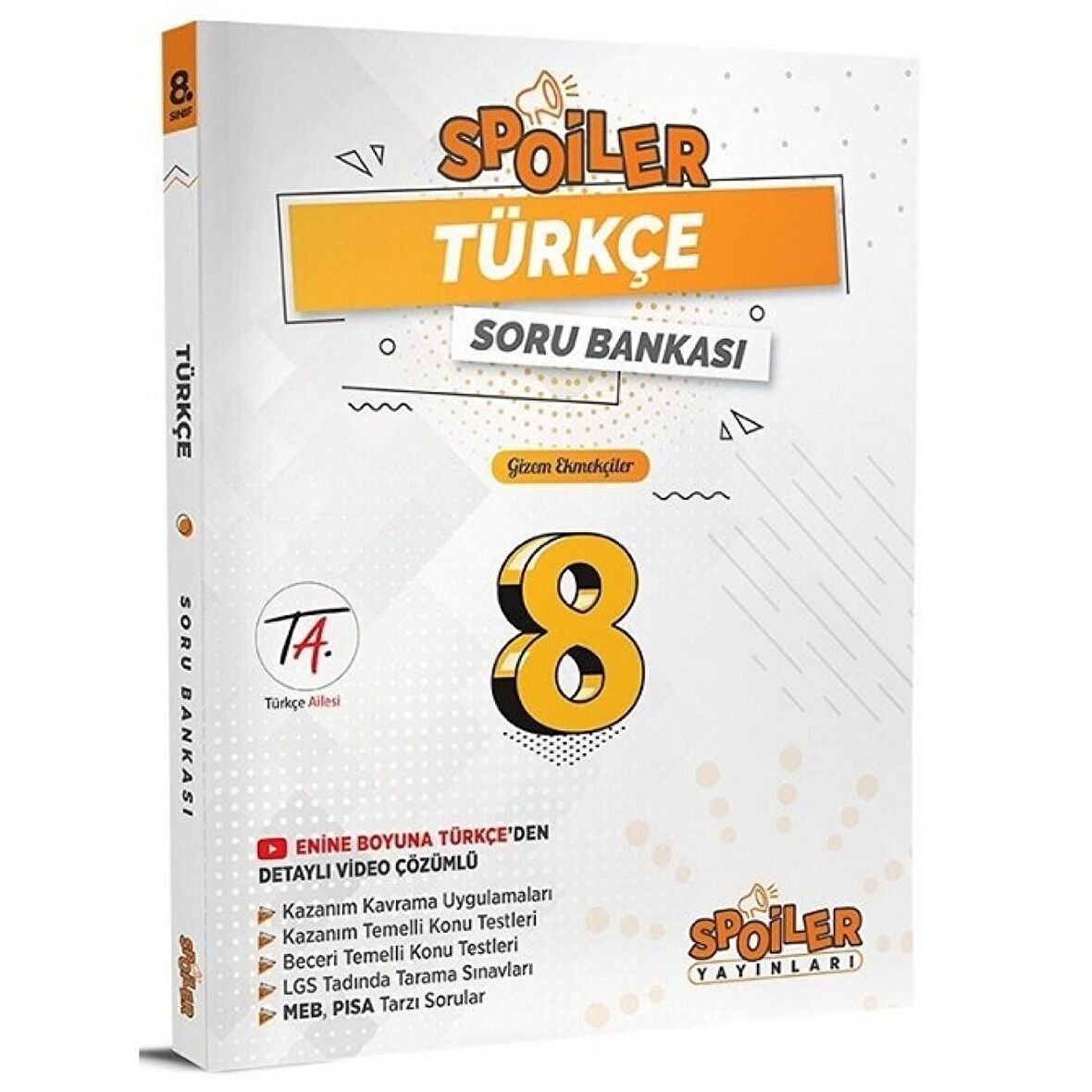 LGS 8. Sınıf Türkçe Spoiler Soru Bankası