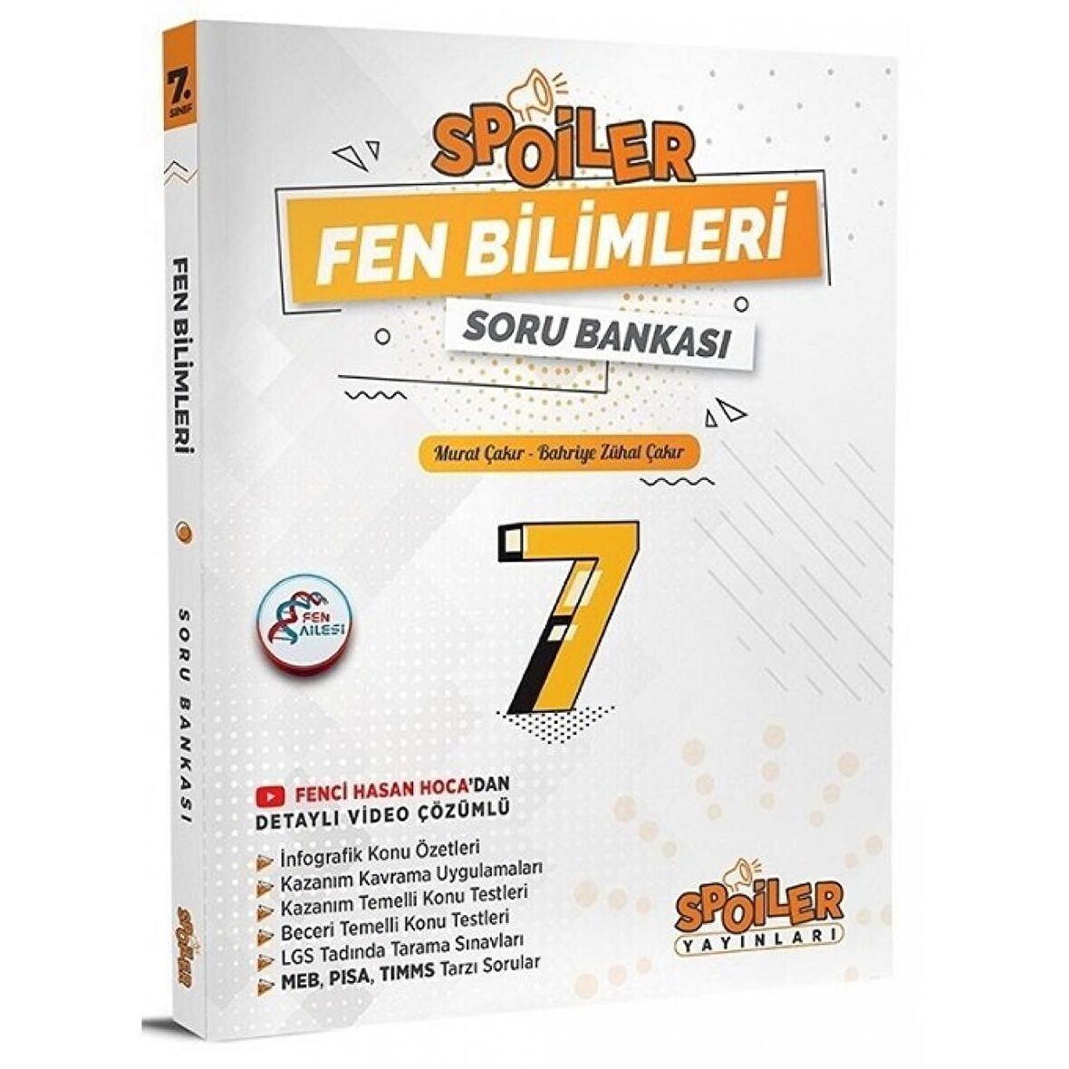 7. Sınıf Fen Bilimleri Spoiler Soru Bankası Spoiler Yayınları