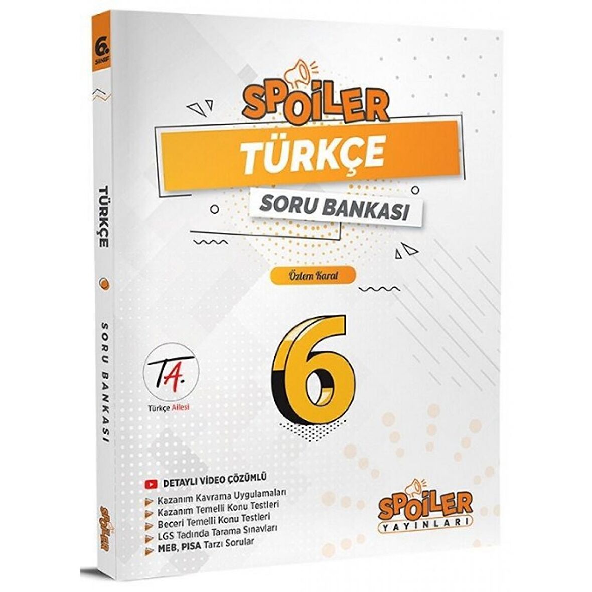 6. Sınıf Spoiler Türkçe Soru Bankası