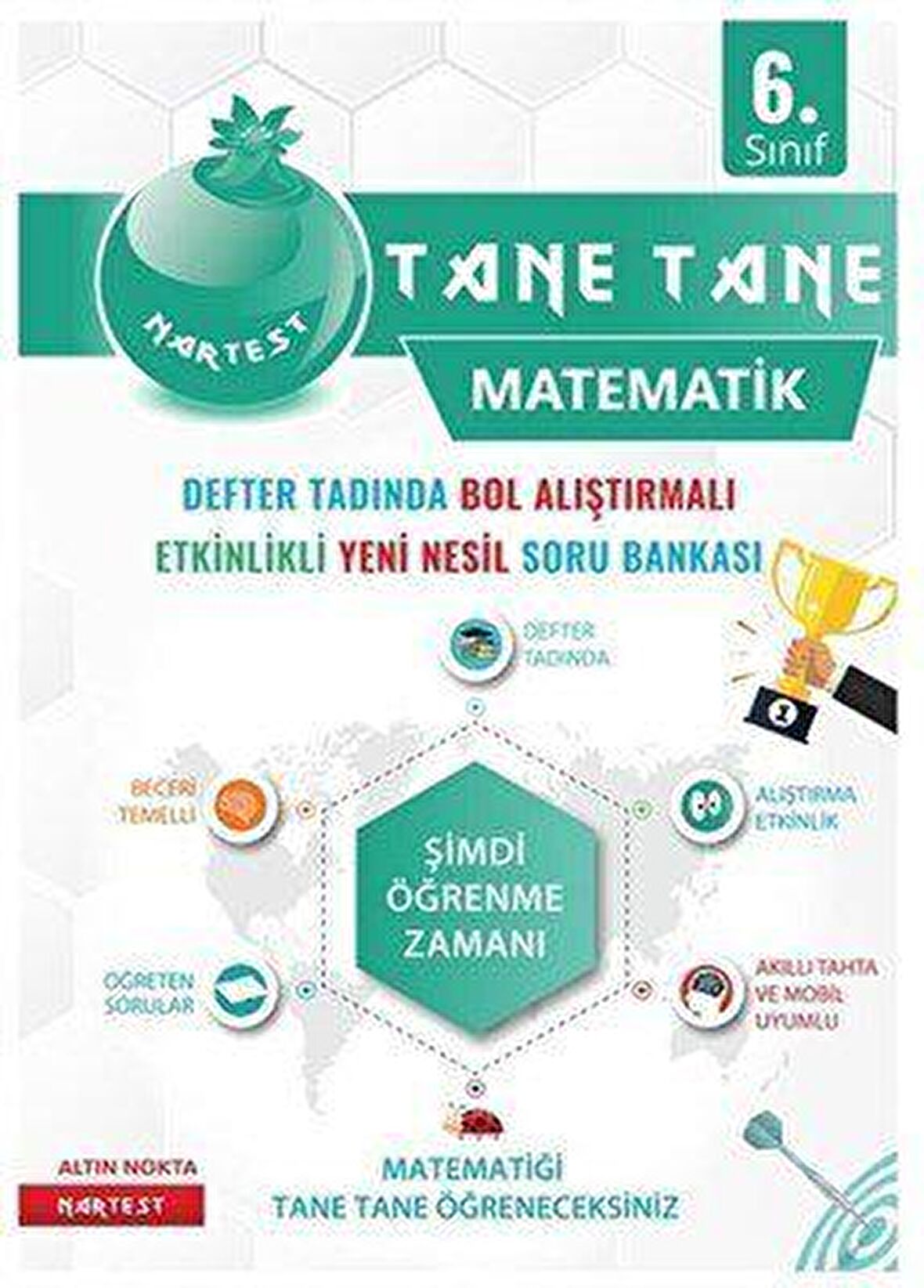 6.Sınıf Matematik Defter Tadında Soru Bankası Nartest Yayınevi