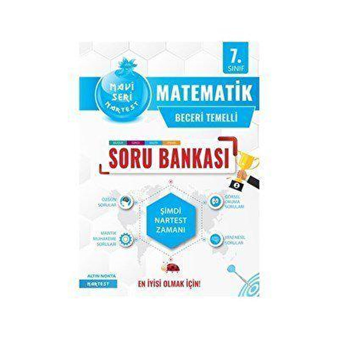 7.Sınıf Mavi Matematik Soru Bankası Nartest Yayınları