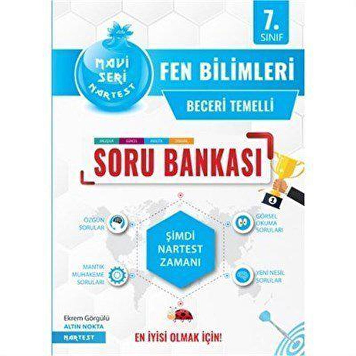 7.Sınıf Mavi Fen Bilimleri Soru Bankası Nartest Yayınları