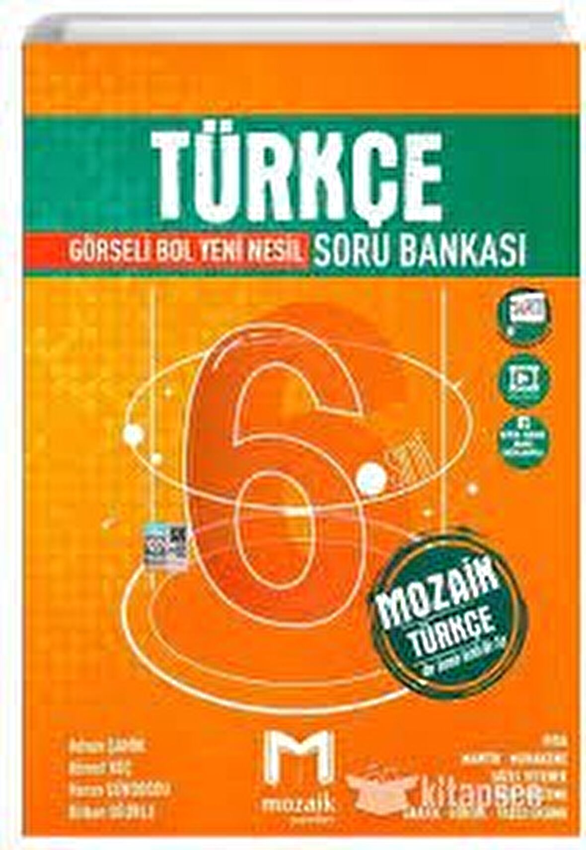 Konakkırtasiyem-Mozaik Yayınları 6.Sınıf Türkçe Soru Bankası