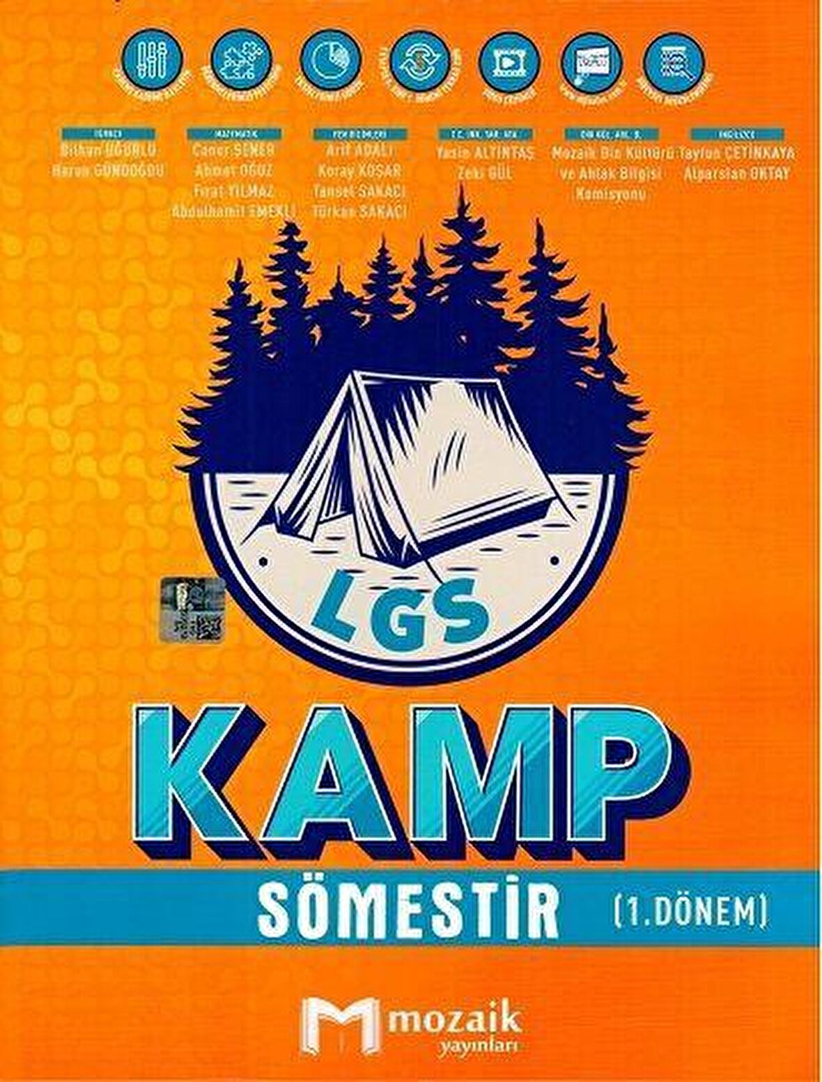 8. Sınıf LGS Kamp Sömestır 1. Dönem Mozaik Yayınları