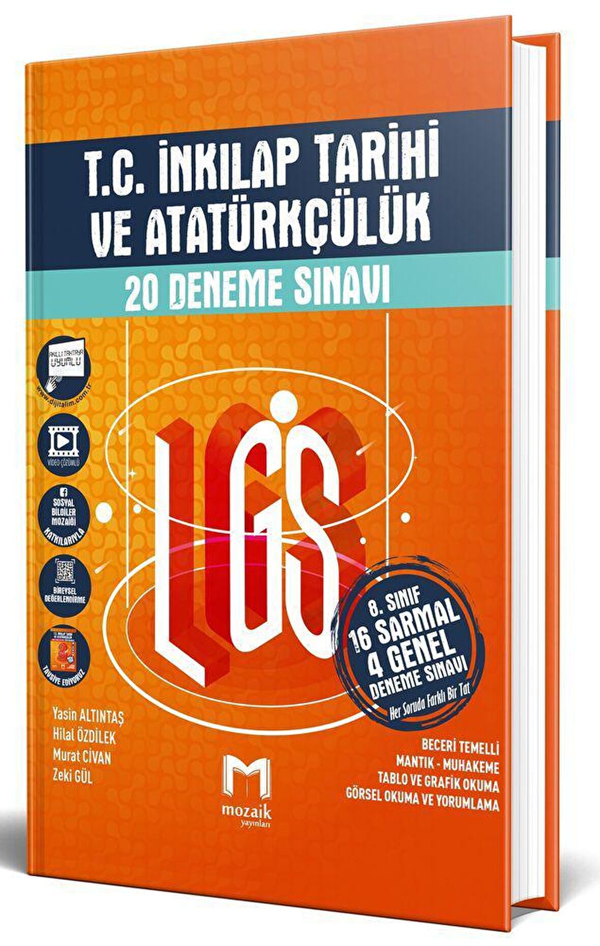 8. Sınıf LGS TC İnkılap Tarihi ve Atatürkçülük 20 Deneme