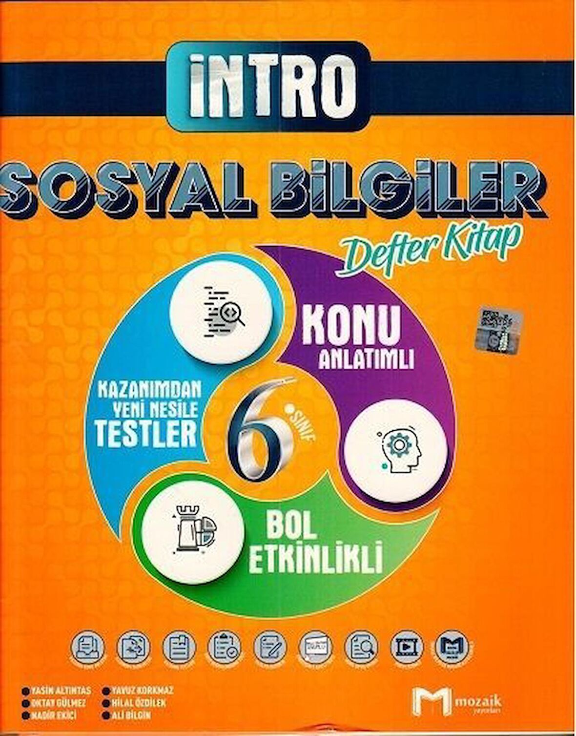 6. Sınıf Sosyal Bilgiler İntro Defter Kitap