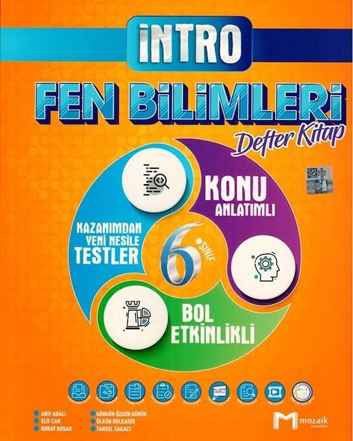 6. Sınıf Fen Bilimleri İntro Defter Kitap