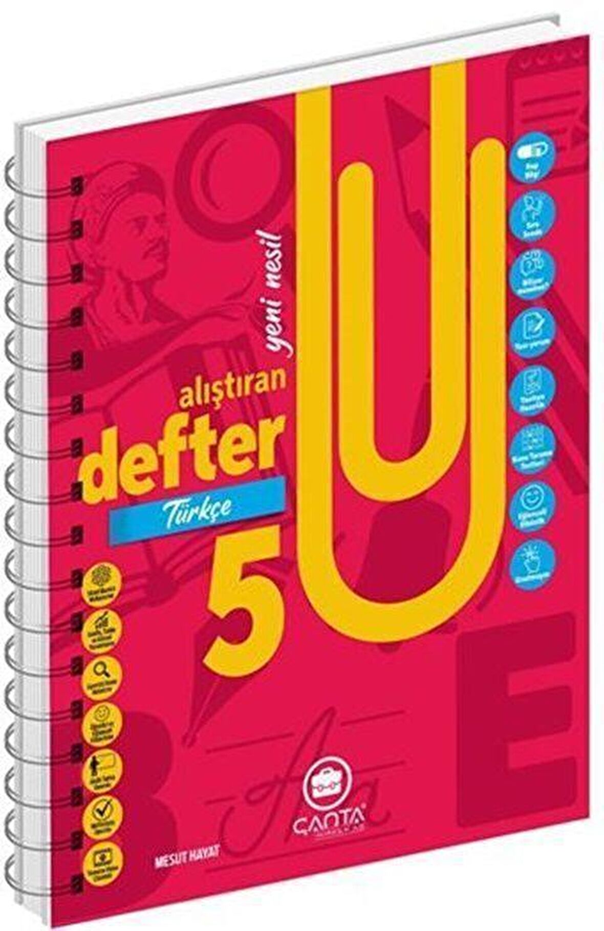 5. Sınıf Türkçe Okula Yardımcı Alıştıran Defter