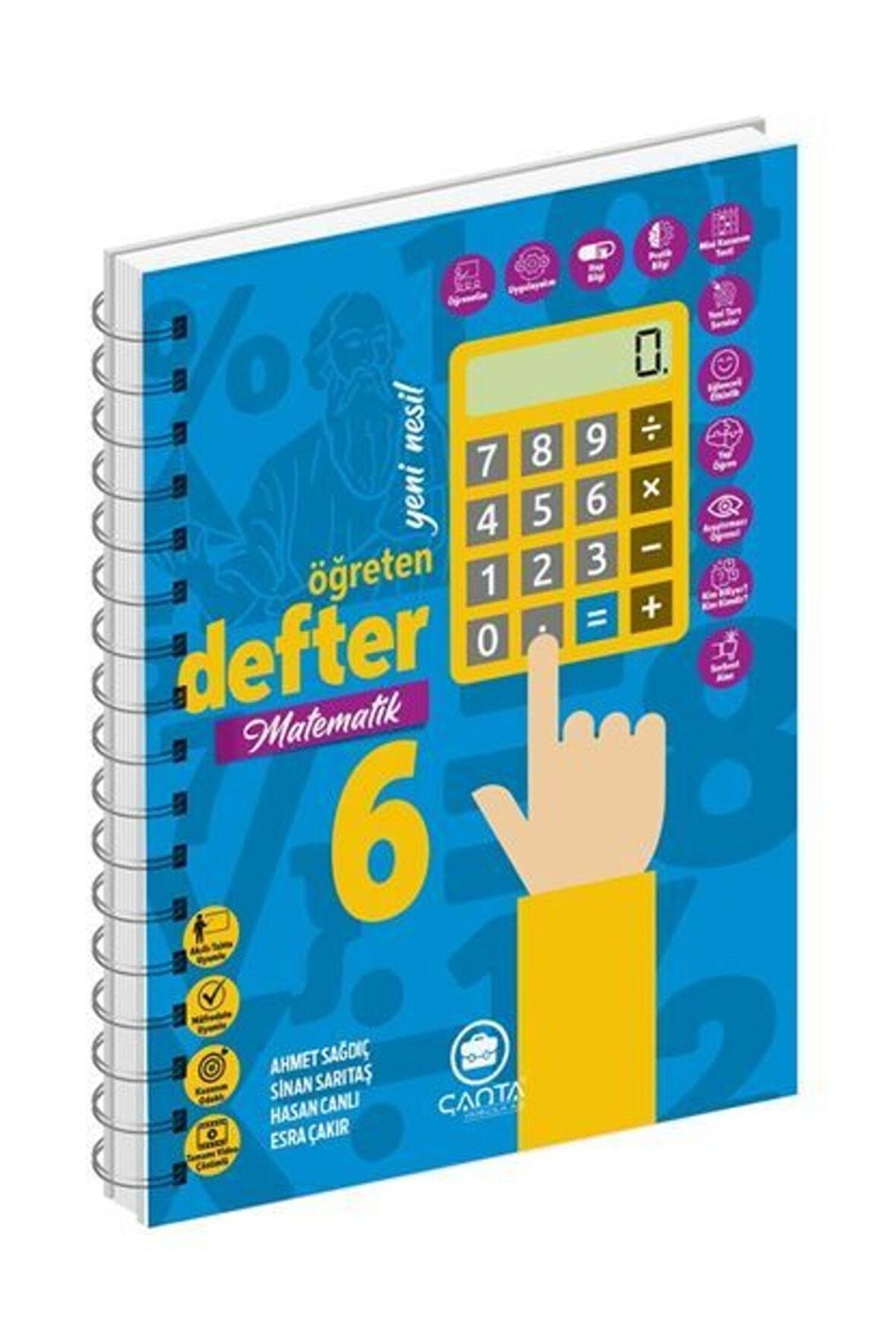 6. Sınıf Matematik Okula Yardımcı Öğreten Defter