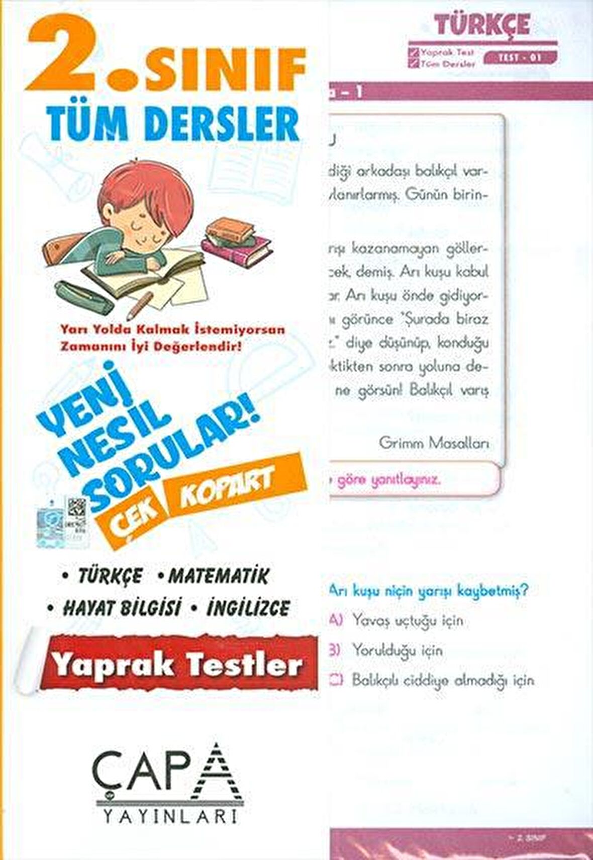 2. Sınıf Tüm Dersler Yaprak Test