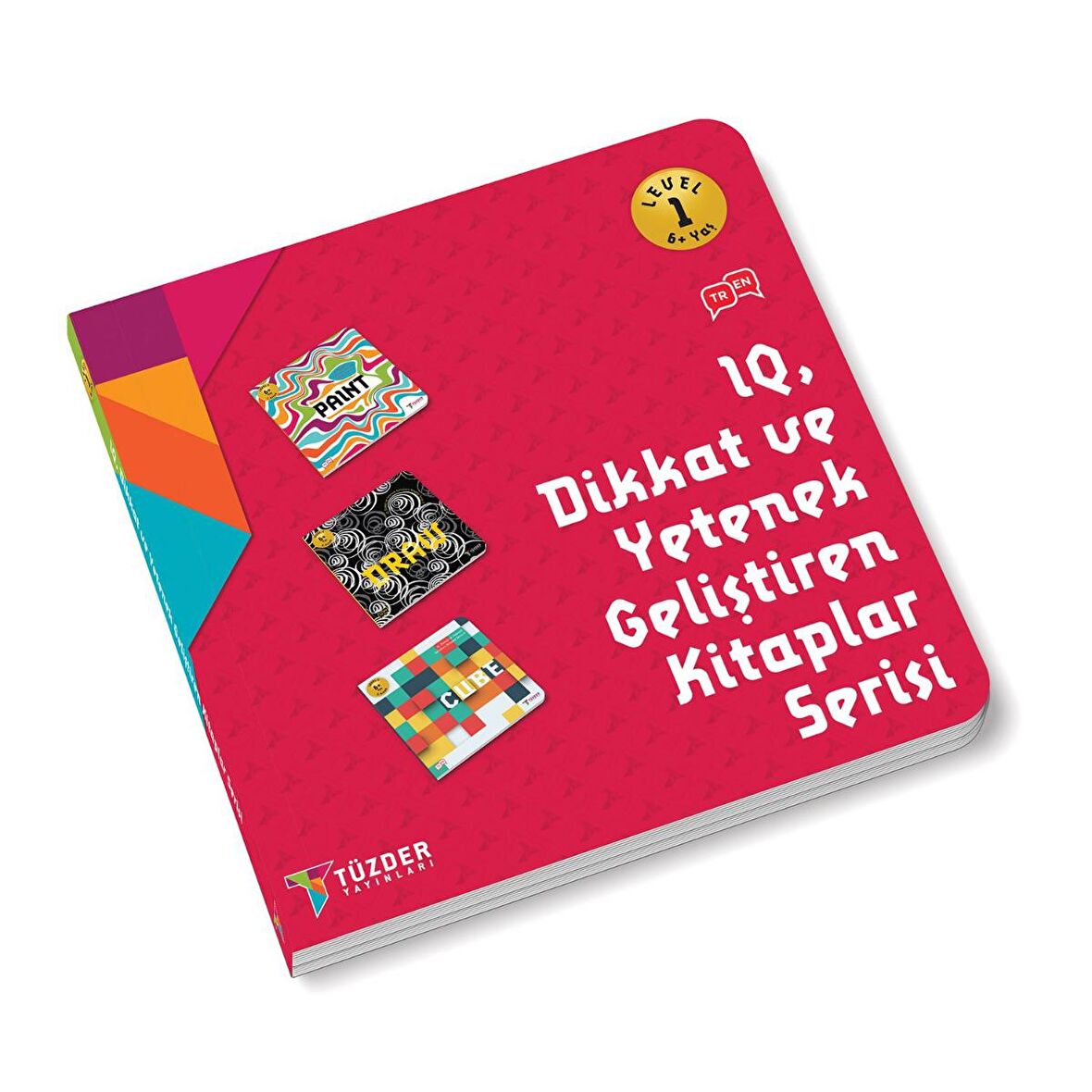 6+ Yaş IQ Dikkat ve yetenek Geliştiren Kitaplar Serisi (Level 1)