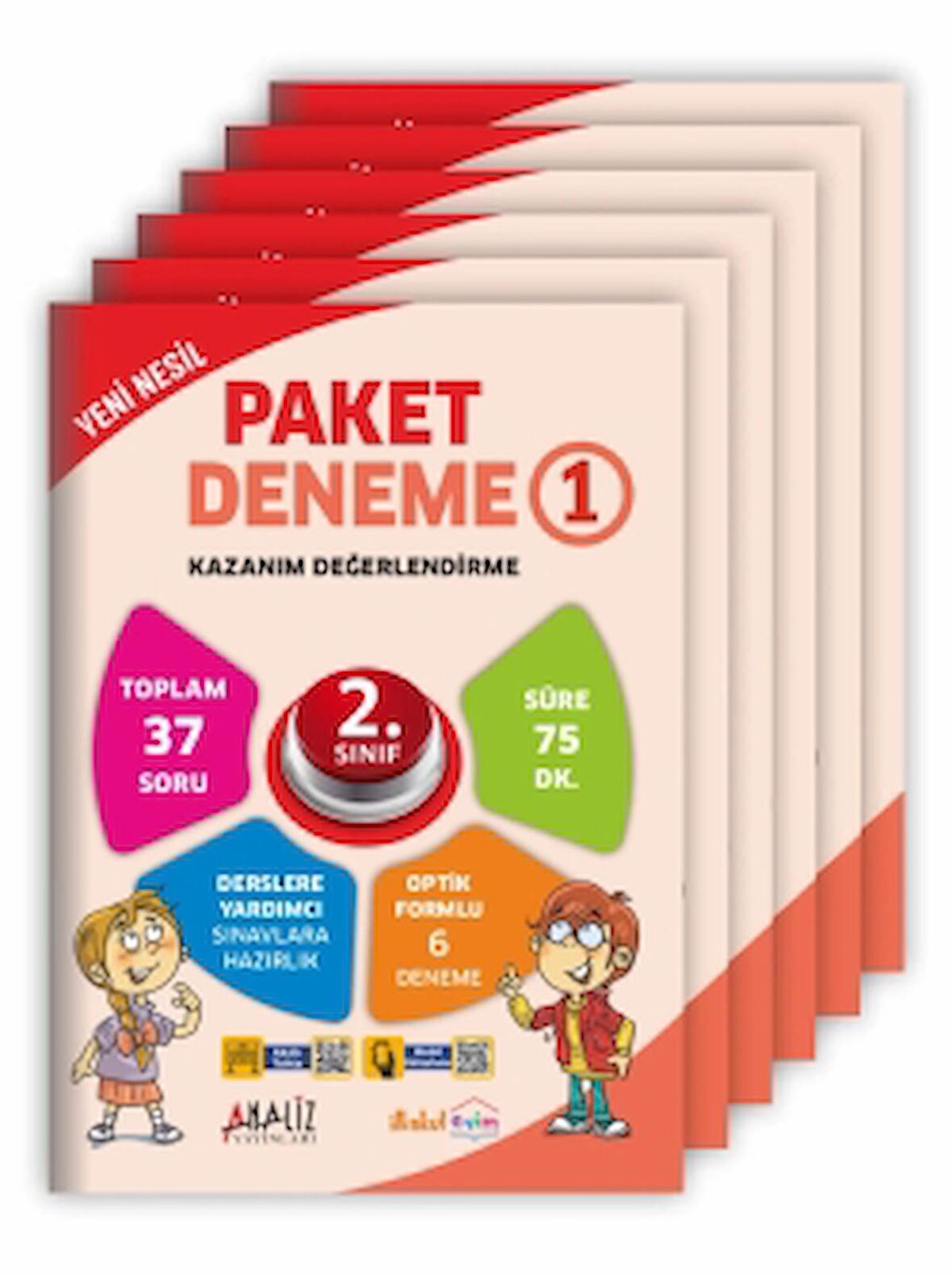 2. Sınıf Yeni Nesil Paket Deneme 6'lı