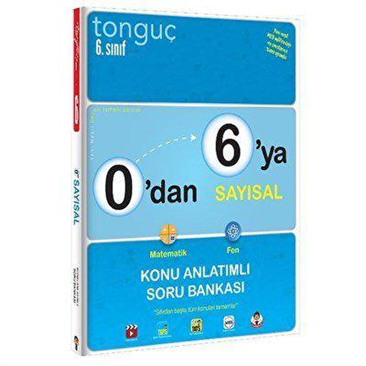 Tonguç  6. Sınıf 0’dan 6’ya Sayısal Konu Anlatımlı Soru Bankası