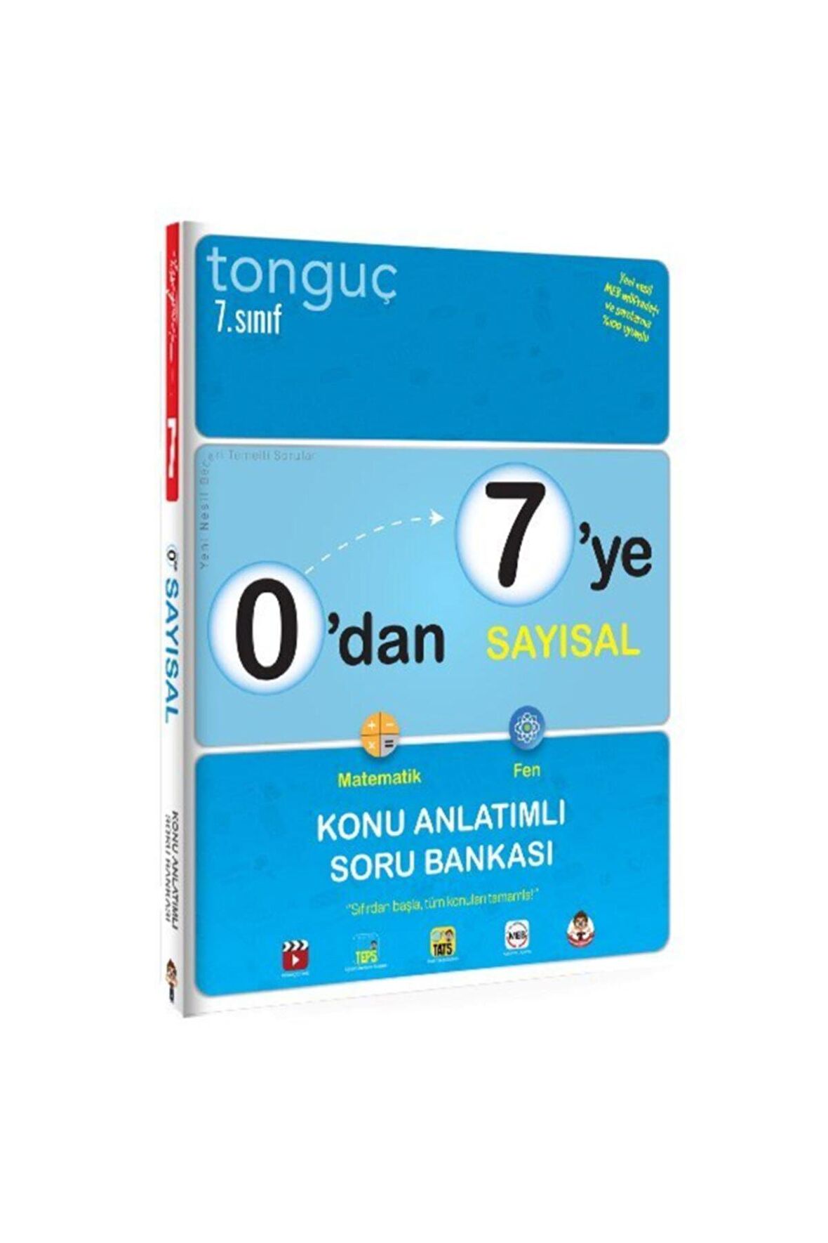 Tonguç 0'dan 7'ye Sayısal Konu Anlatımlı Soru Bankası