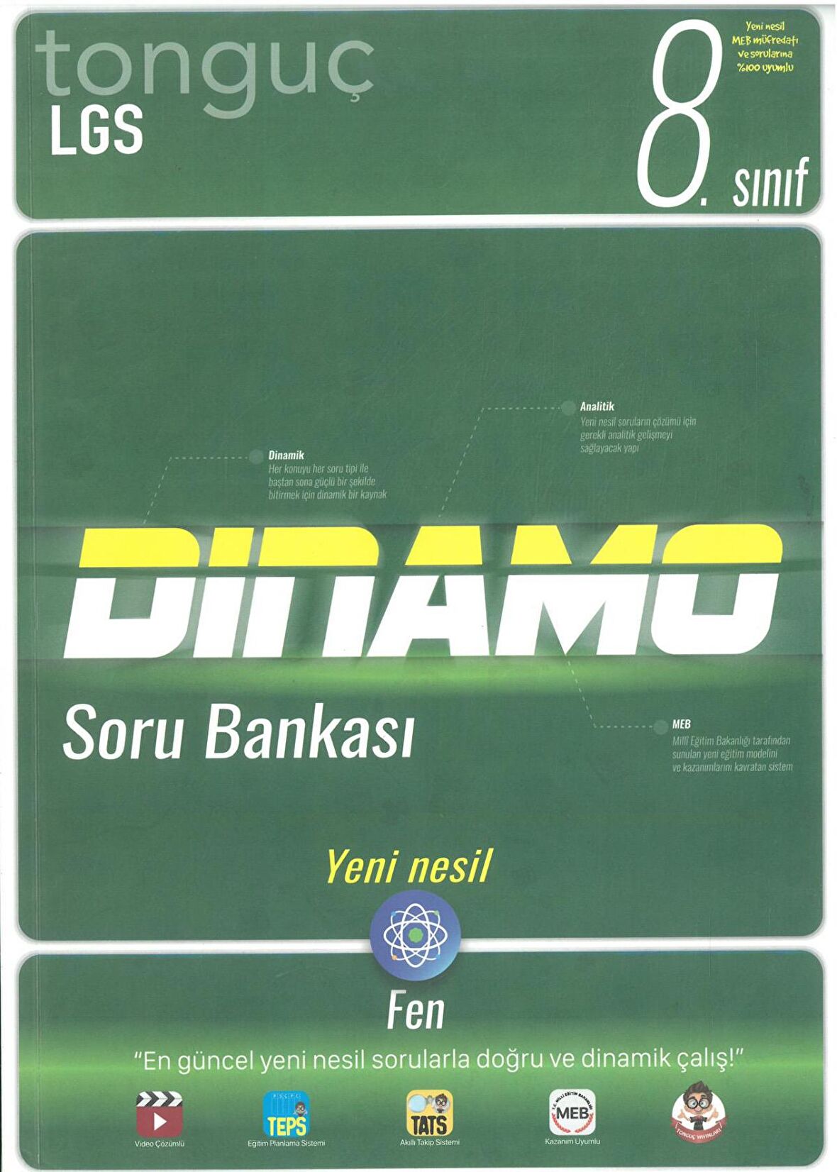 Tonguç 8.Sınıf Dinamo Fen Bilimleri Soru Bankası
