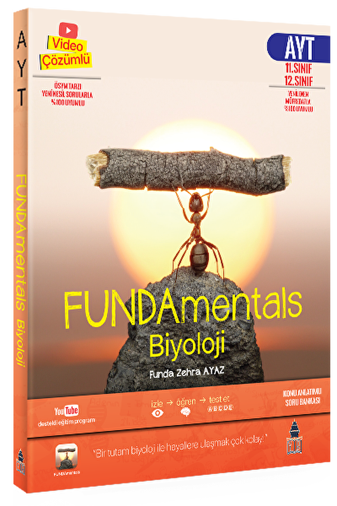 FUNDAmentals Biyoloji AYT Konu Anlatımlı Soru Bankası