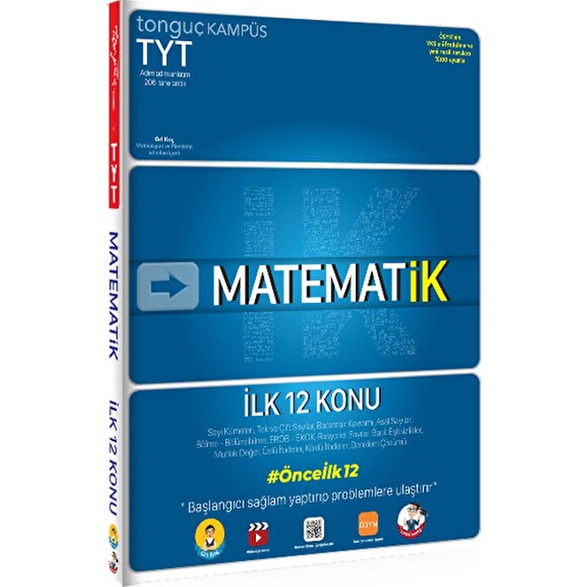 Tonguç Kampüs TYT MatematİK İlk 12 Konu Soru Bankası