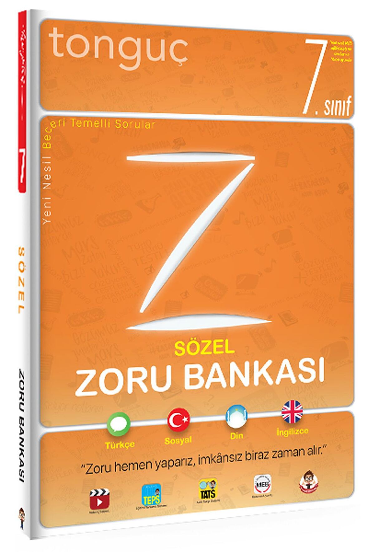 Tonguç Yayınları 7.Sınıf Sözel Zoru Bankası