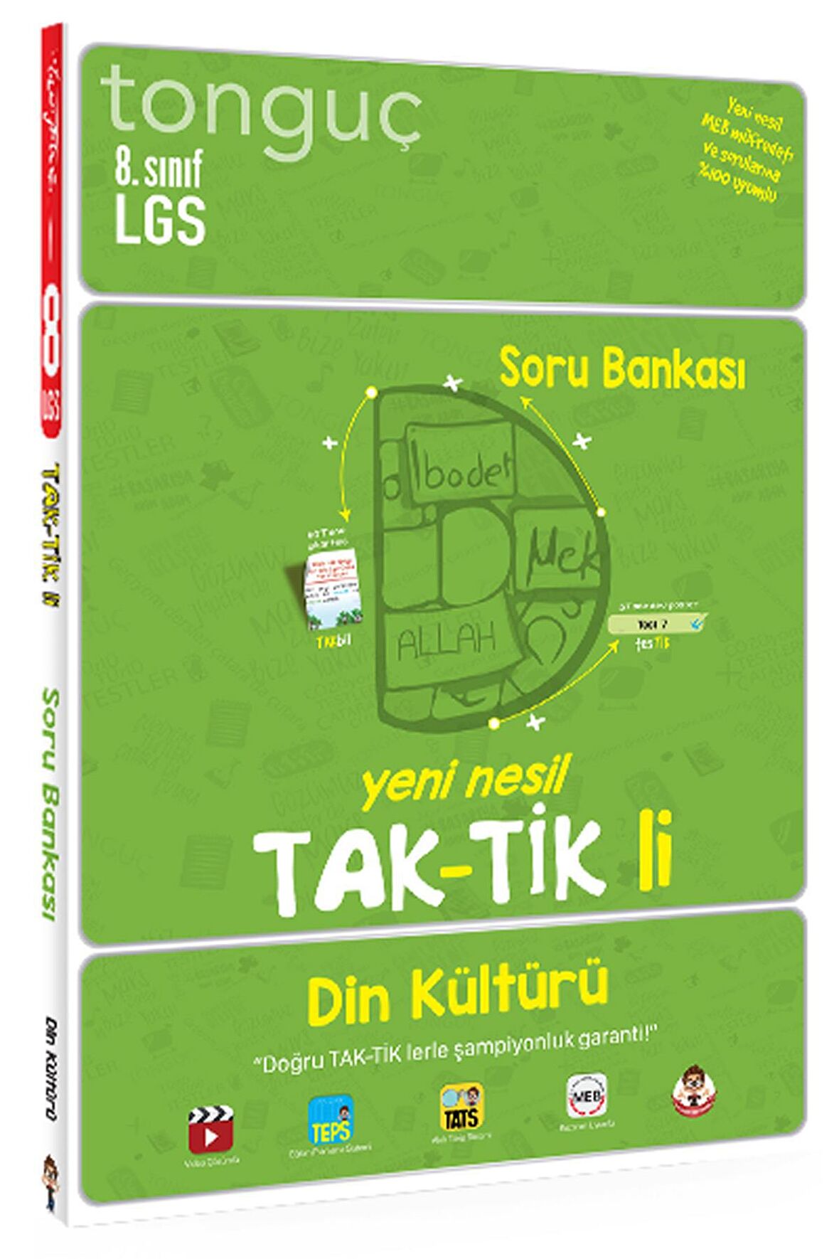 Tonguç  8. Sınıf Din Kültürü ve Ahlak Bilgisi Taktikli Soru Bankası