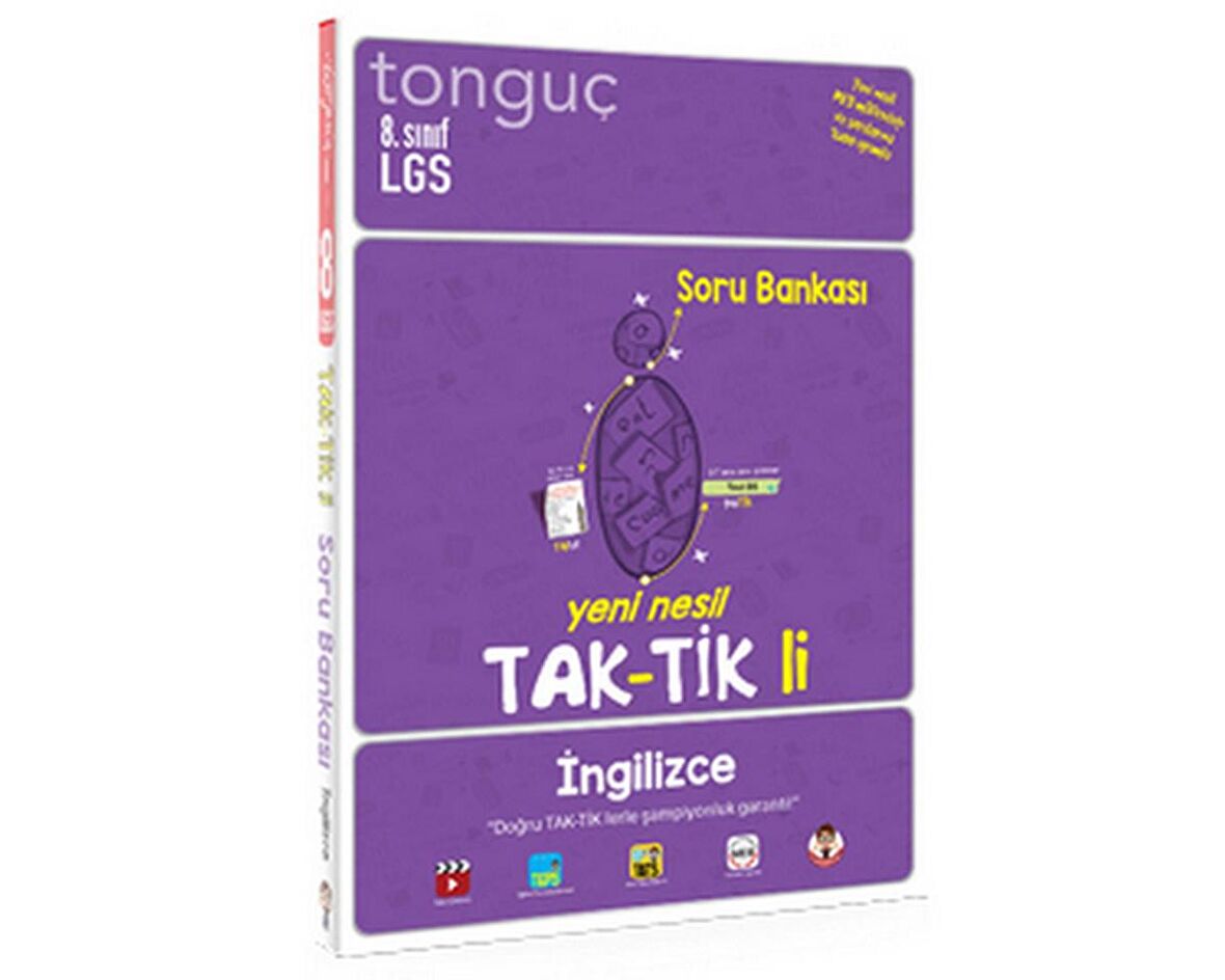 Tonguç Yayınları 8.Sınıf İngilizce Taktikli Soru Bankası