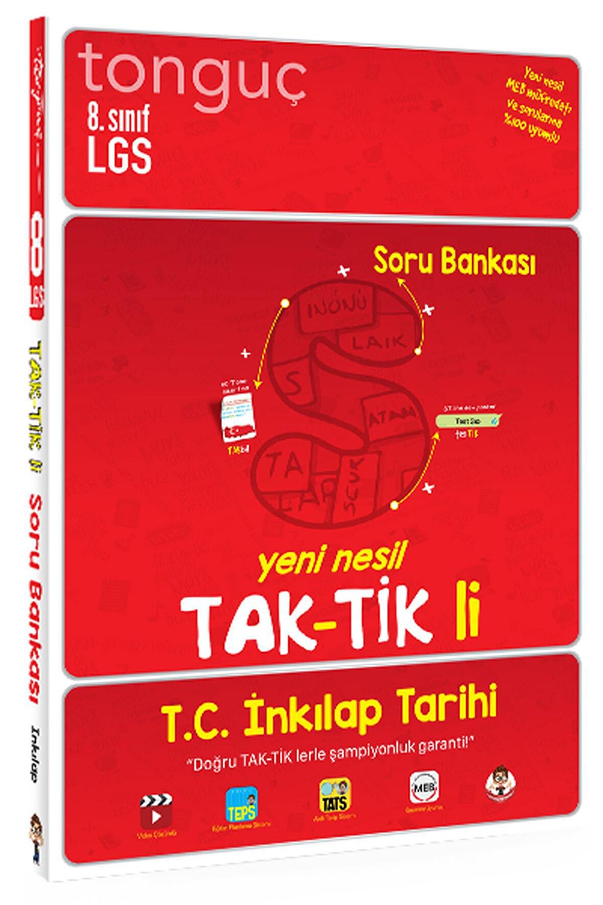 Tonguç 8.Sınıf T.C. İnkılap Tarihi ve Atatürkçülük Taktikli Soru Bankası