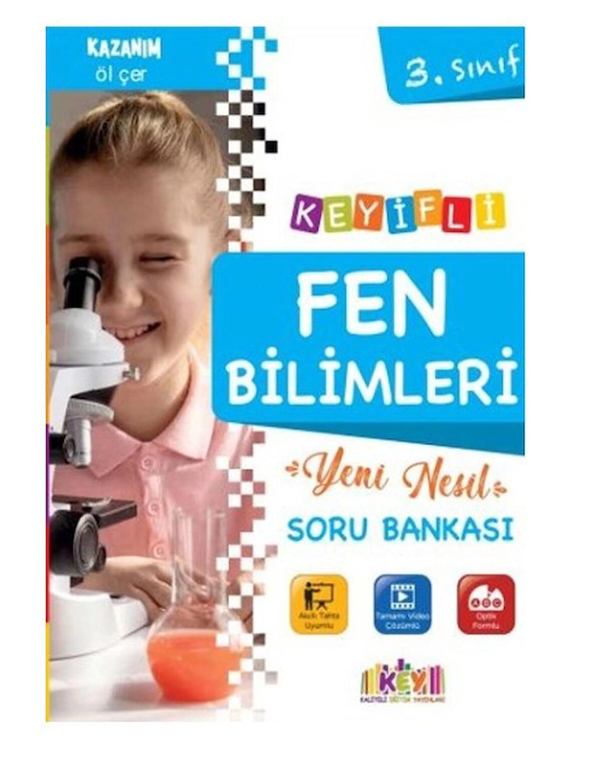 3. Sınıf Keyifli Fen Bilimleri Yeni Nesil Soru Bankası Key Yayınları