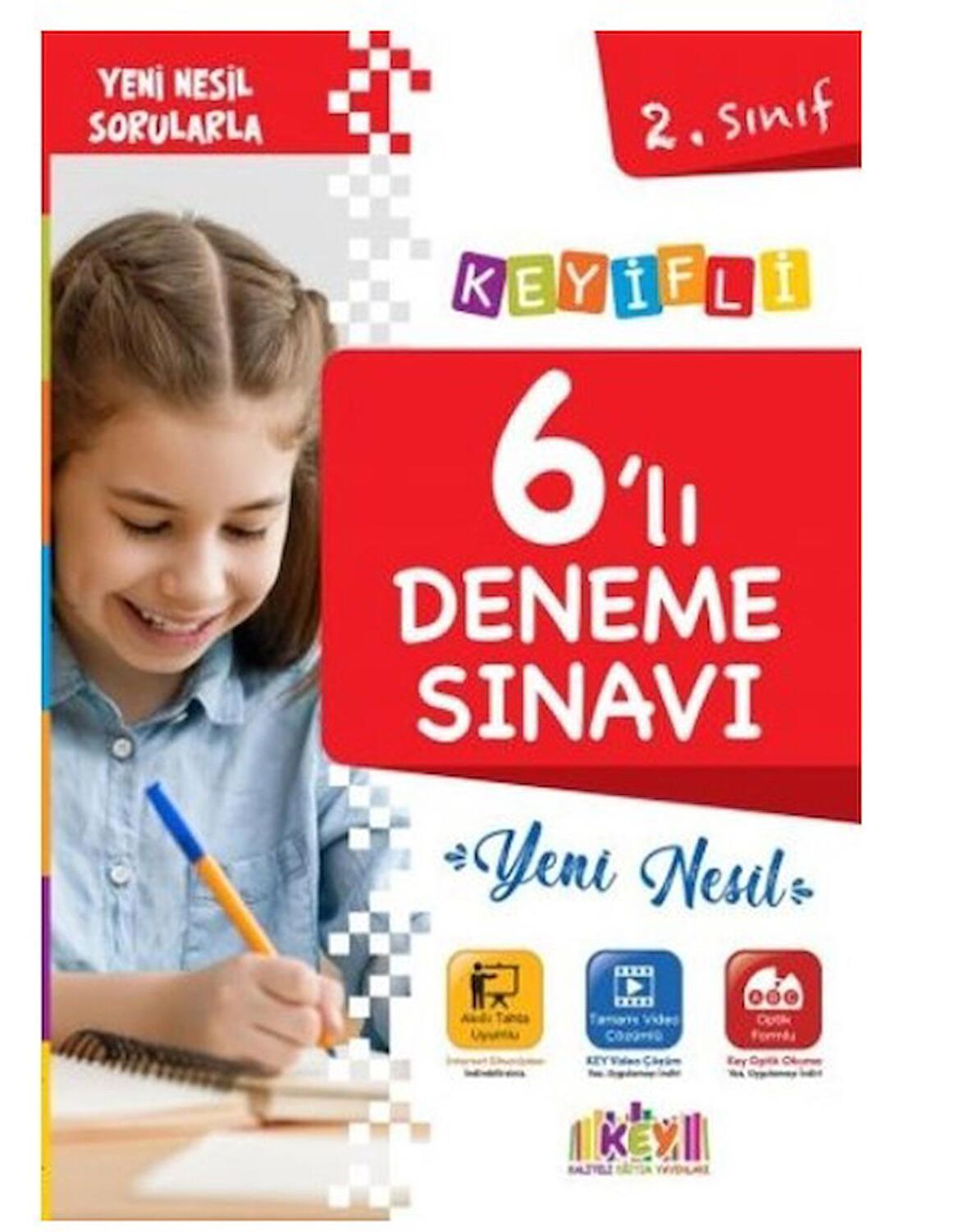 2. Sınıf Keyifli Yeni Nesil 6`lı Deneme Key Yayınları