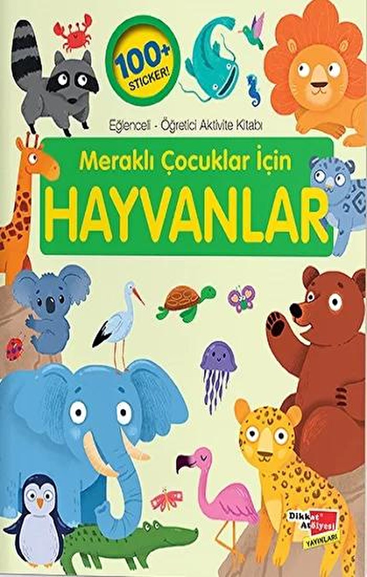 Sticker Kitap Meraklı Çocuklar İçin Hayvanlar
