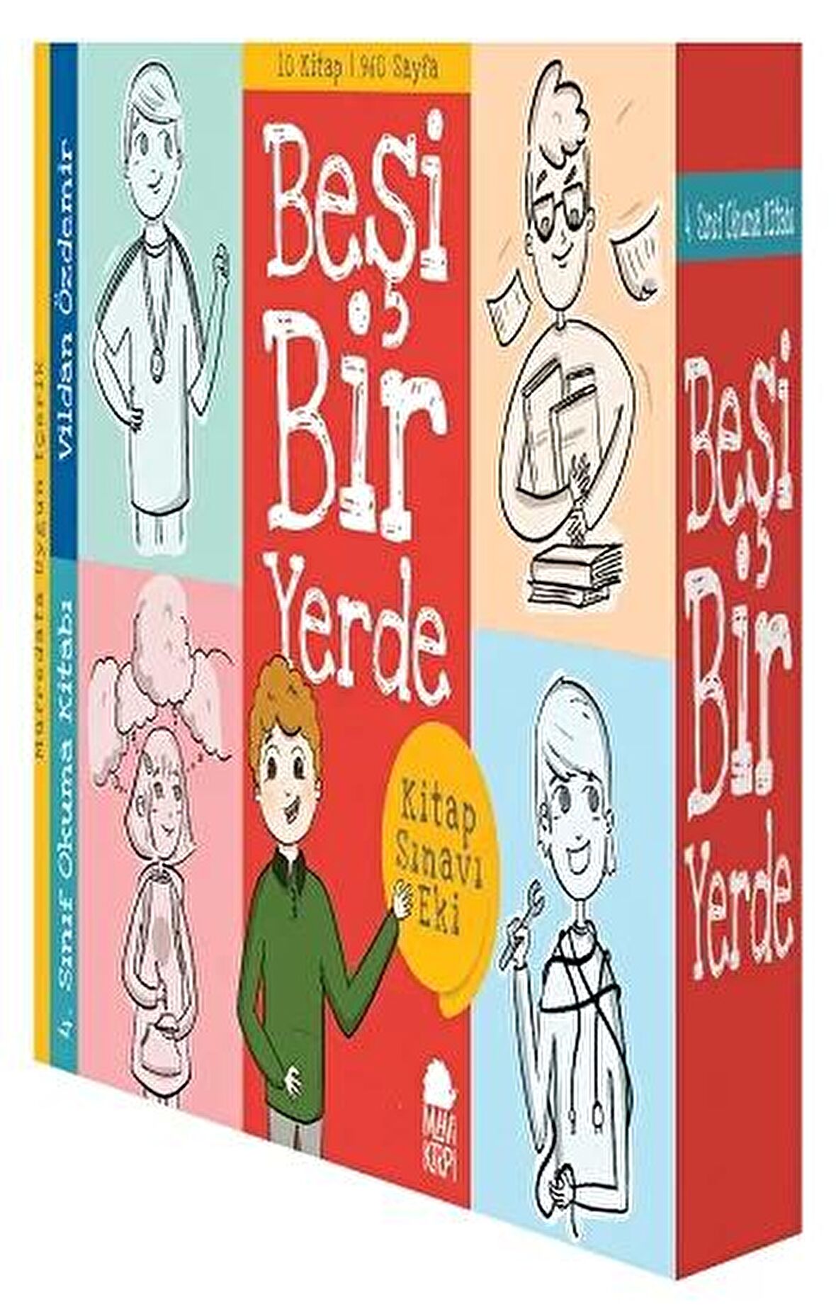 Beşi Bir Yerde - 4. Sınıf Okuma Kitabı (10 Kitap Takım)