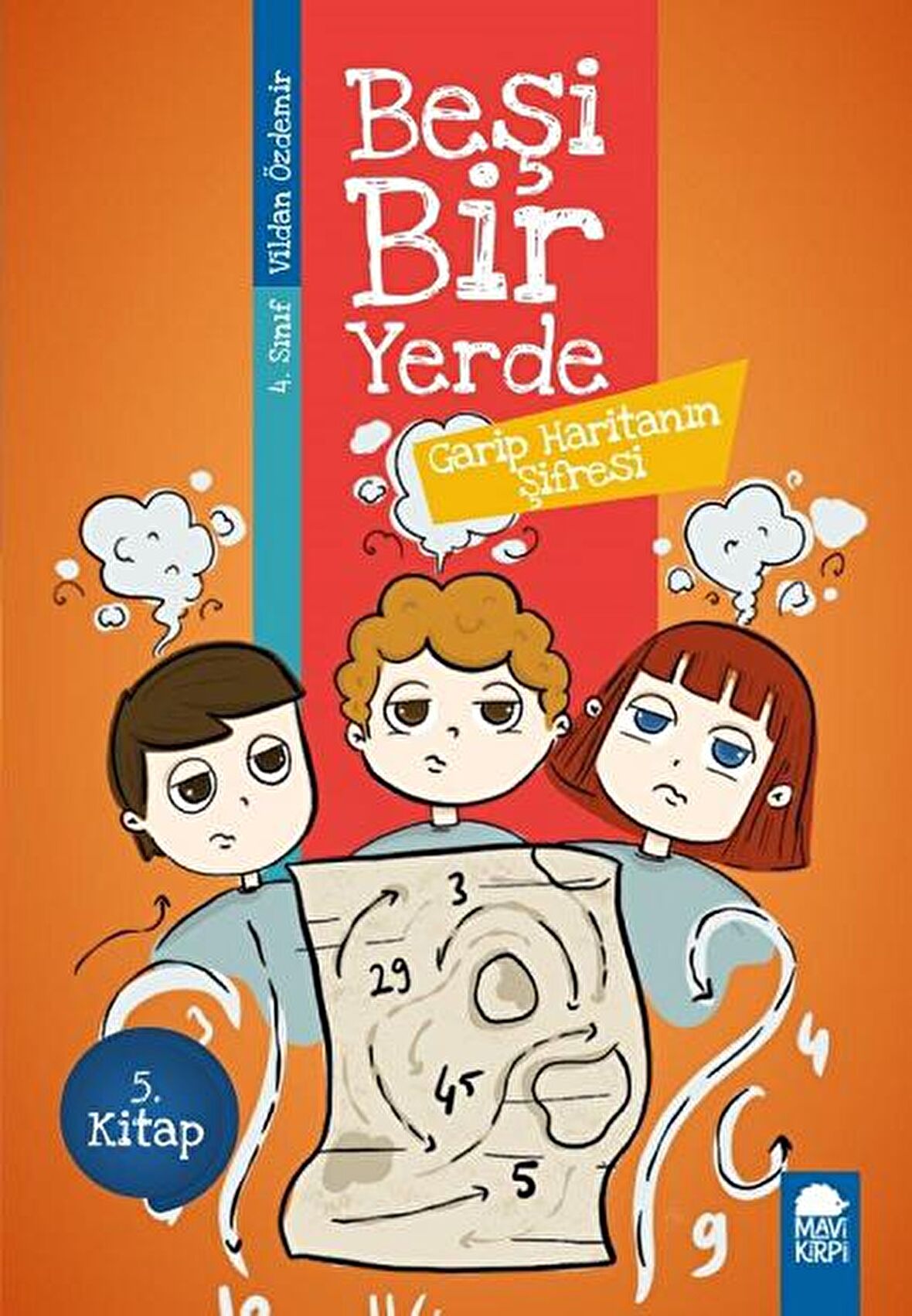 Garip Haritanın Şifresi - Beşi Bir Yerde 5. Kitap (4. Sınıf)