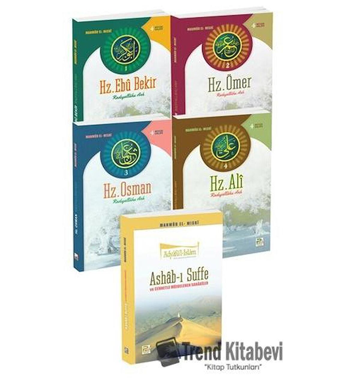 4 Büyük Halife ve Ashabı Suffe (5 Kitap)