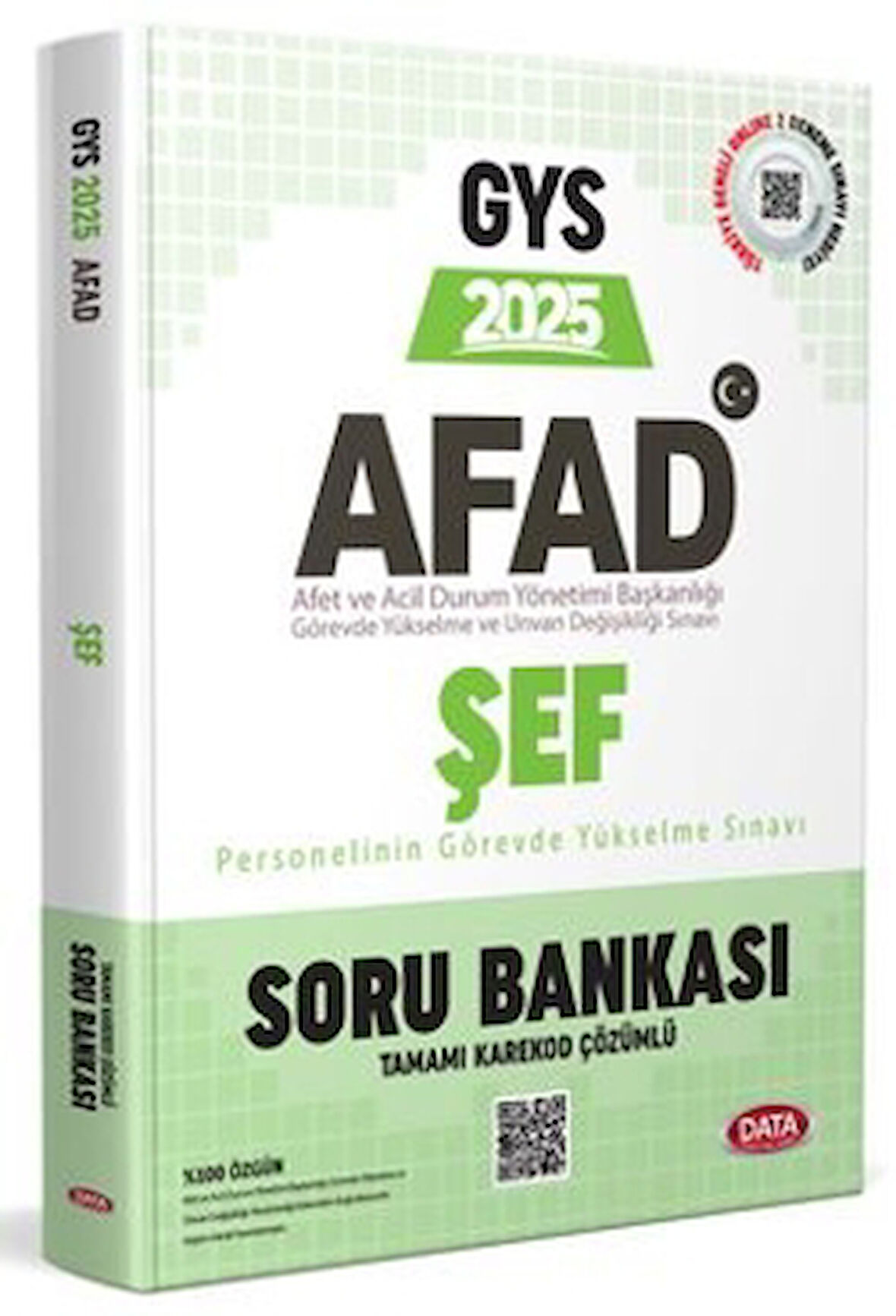 AFAD Şef GYS Soru Bankası - Karekod Çözümlü