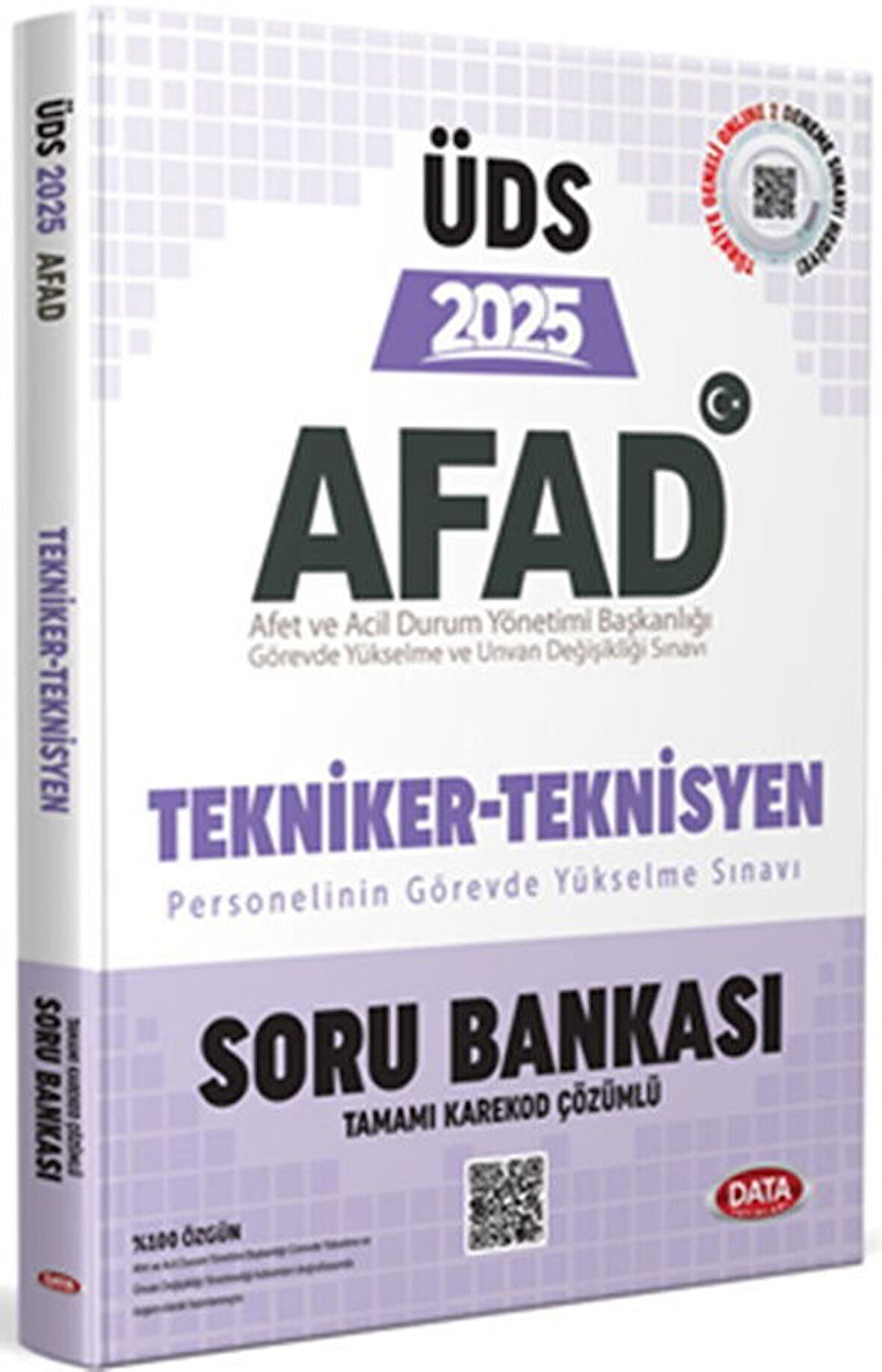 Data Yayınları 2025 ÜDS AFAD Tekniker Teknisyen Soru Bankası