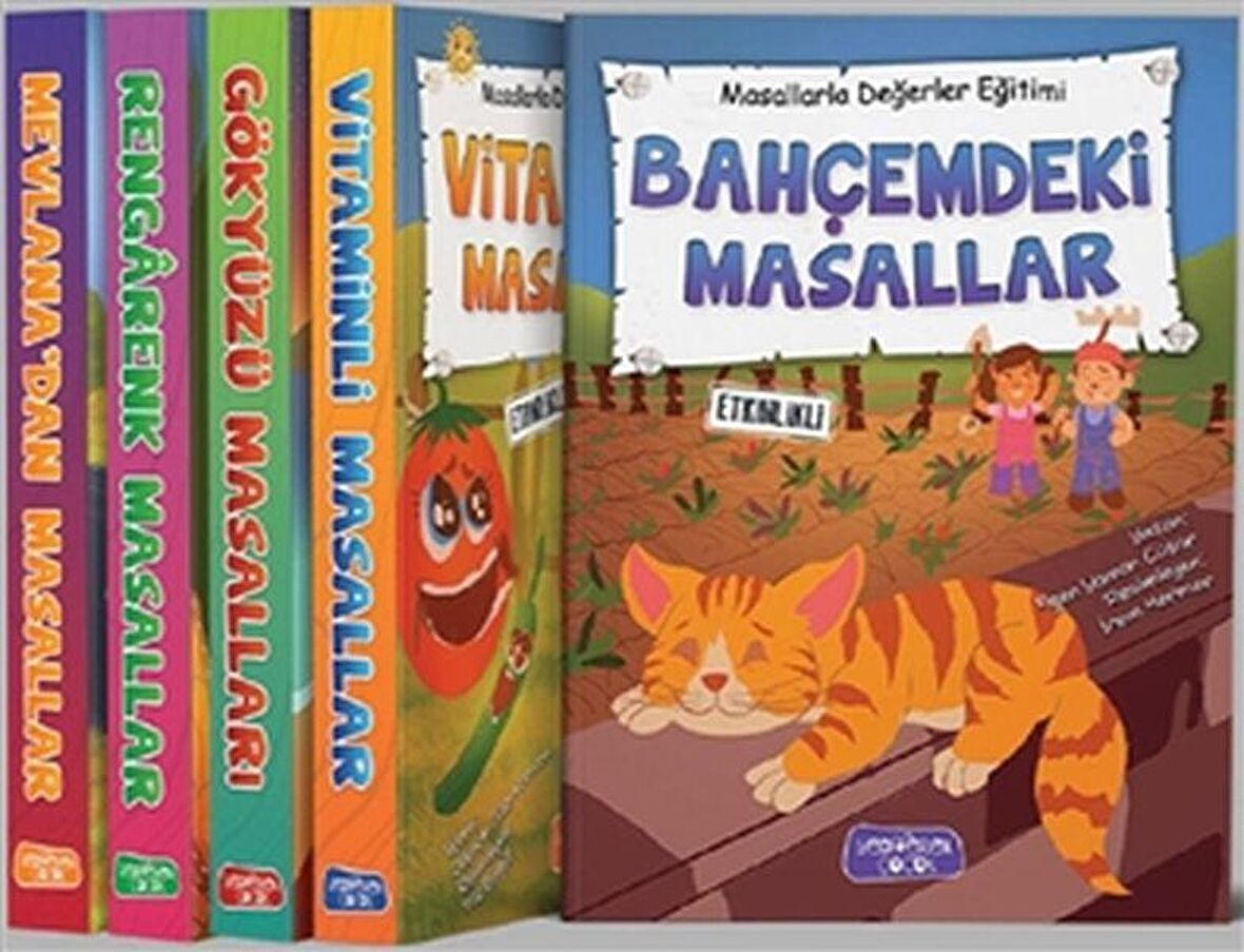 Masallarla Değerler Eğitimi (5 Kitap Set)