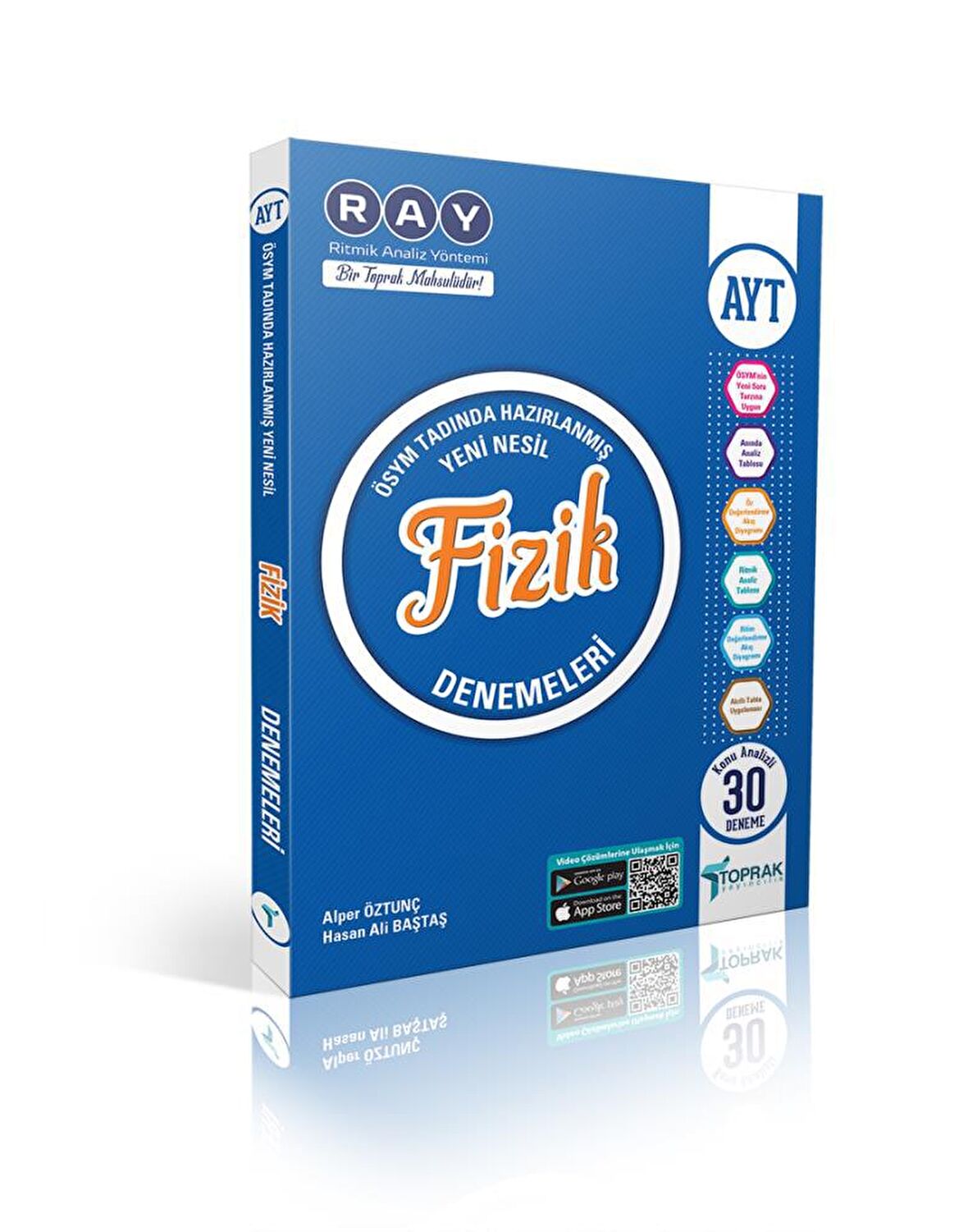 Toprak Yayınları RAY AYT Fizik 30 Deneme