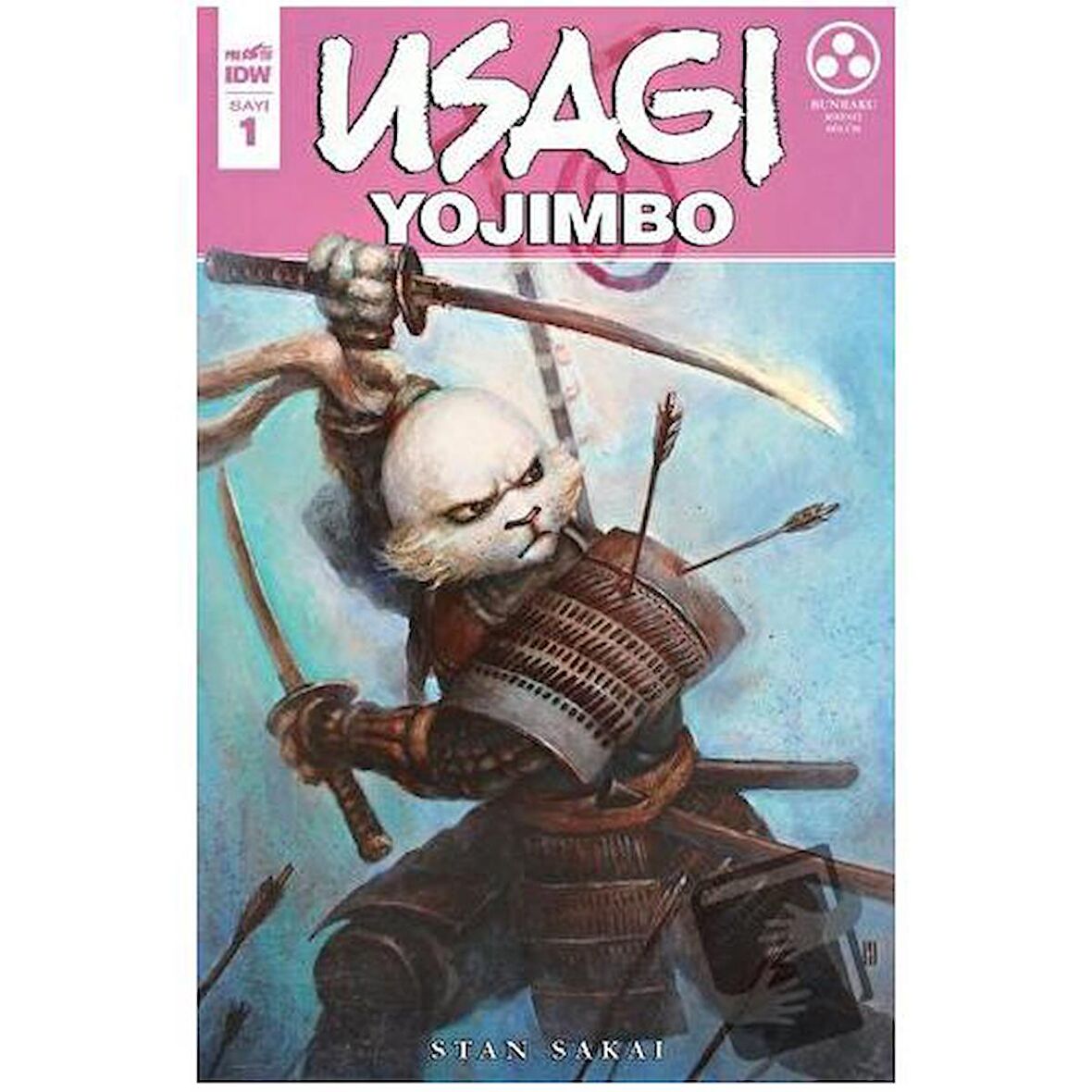 Usagi Yojimbo Sayı 1 (Kapak B)