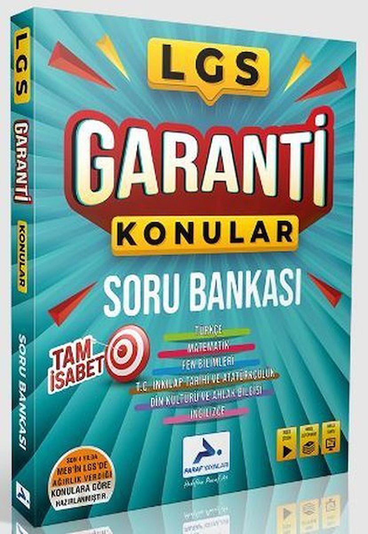 PRF Paraf 8.Sınıf LGS GARANTİ KONULAR Soru Bankası