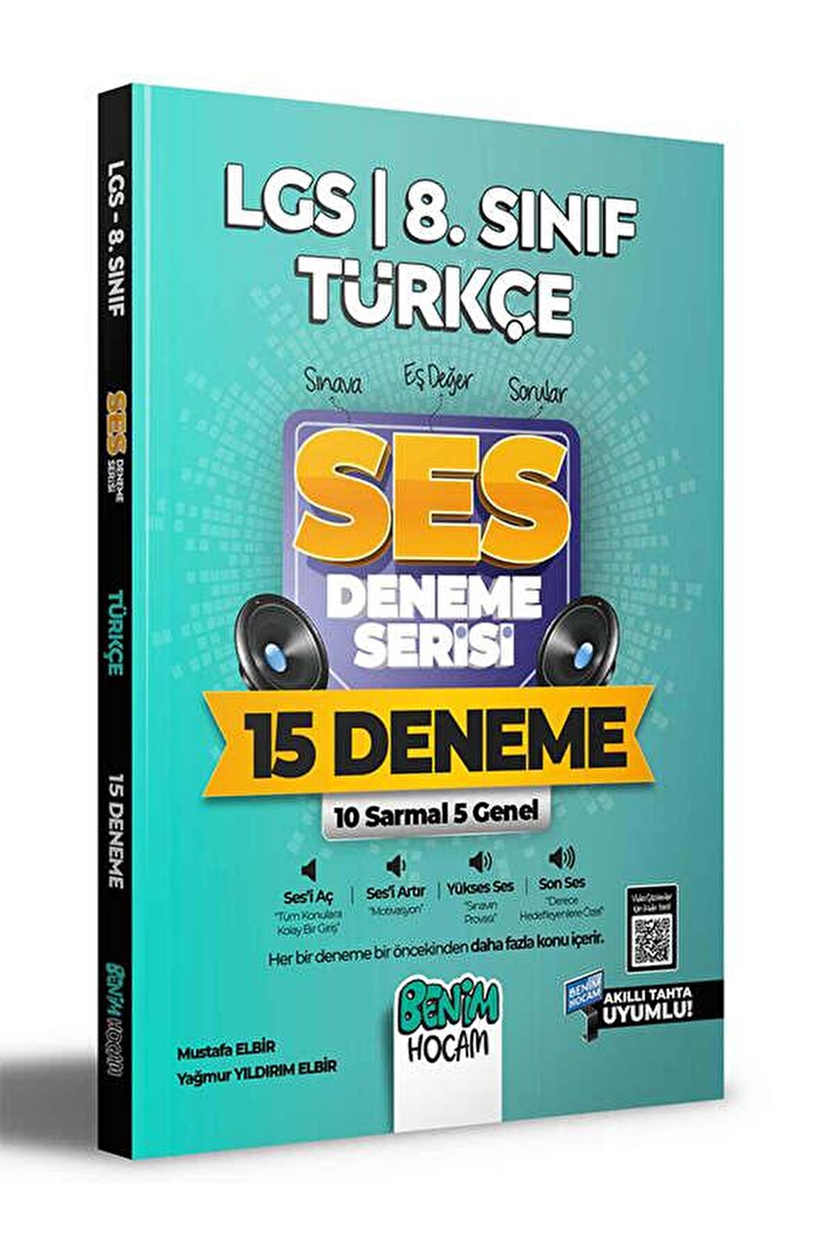 2022 LGS 8. Sınıf Türkçe SES Deneme Serisi 15 Deneme