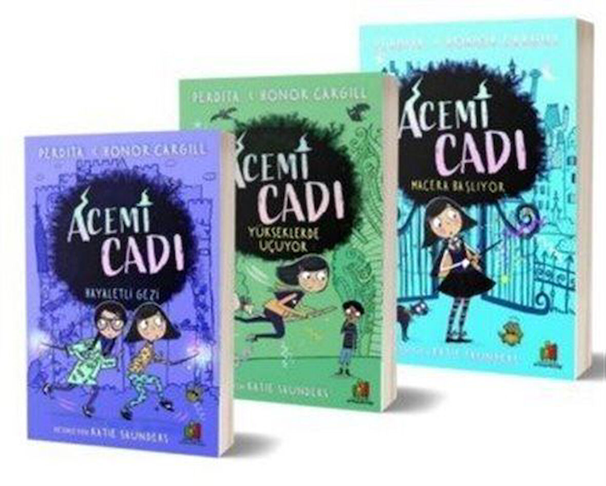 Acemi Cadı Sihirli Kitap Seti / Perdita Cargill