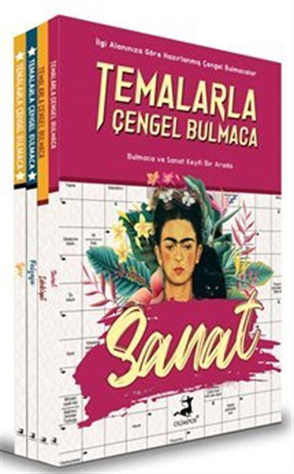 Temalarla Çengel Bulmaca Seti - 4 Kitap Takım