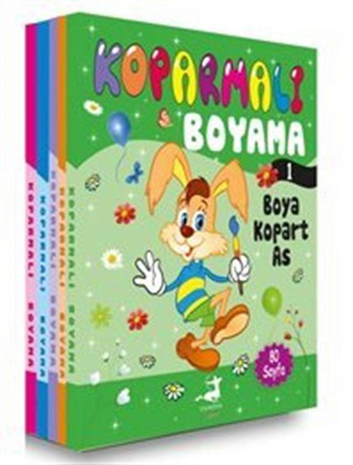 Koparmalı Boyama Set 1 (5 Kitap Takım)