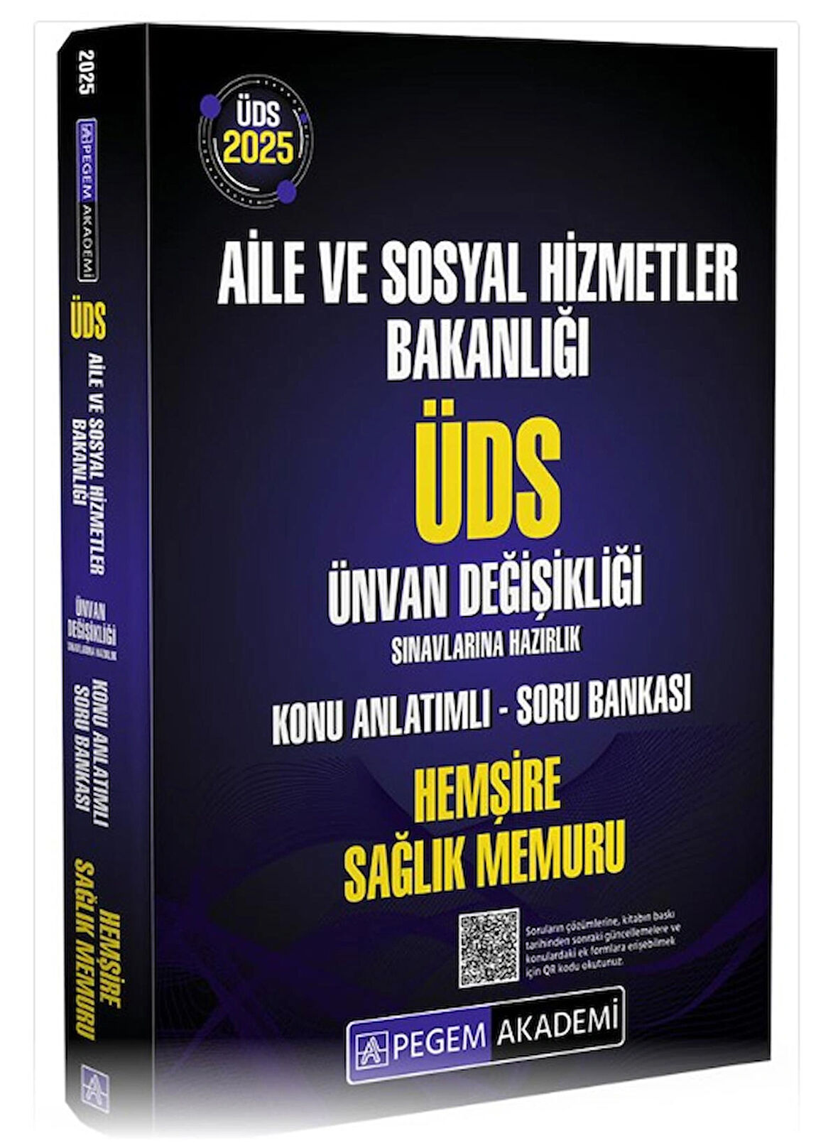 2025 ÜDS Aile ve Sosyal Hizmetler Bakanlığı Ünvan Değişikliği Sınavlarına Hazırlık Konu Anlatımlı So