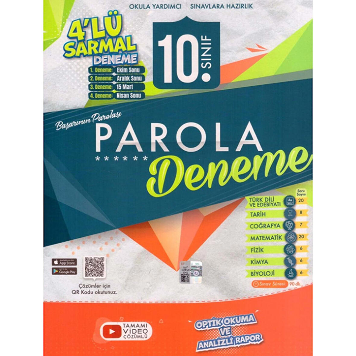 10. Sınıf 4'lü Parola Deneme